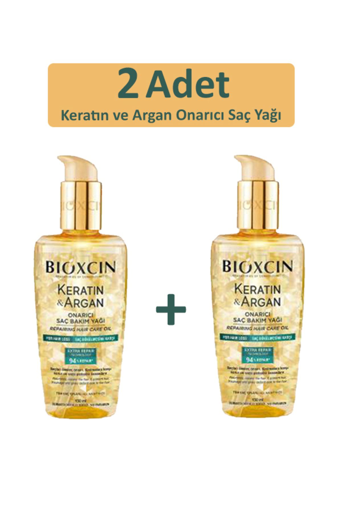 Bioxin 2 ADET Keratin Argan Onarıcı Saç Bakım Yağı 150 Ml