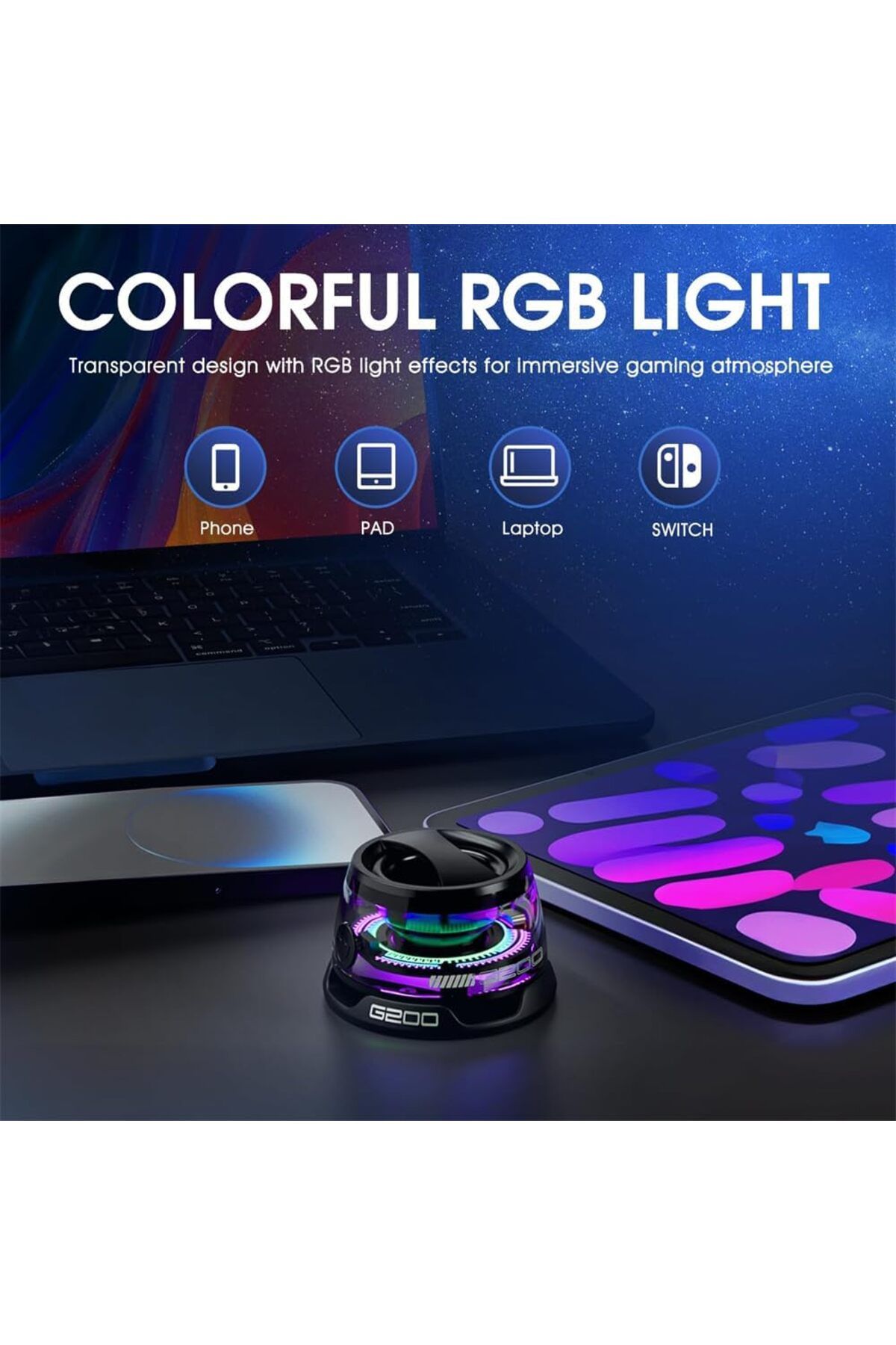 erorex-Bluetooth Shower Speaker Smart Led Touch Play Bluetooth Speaker Waterproof Portable Bluetooth 5