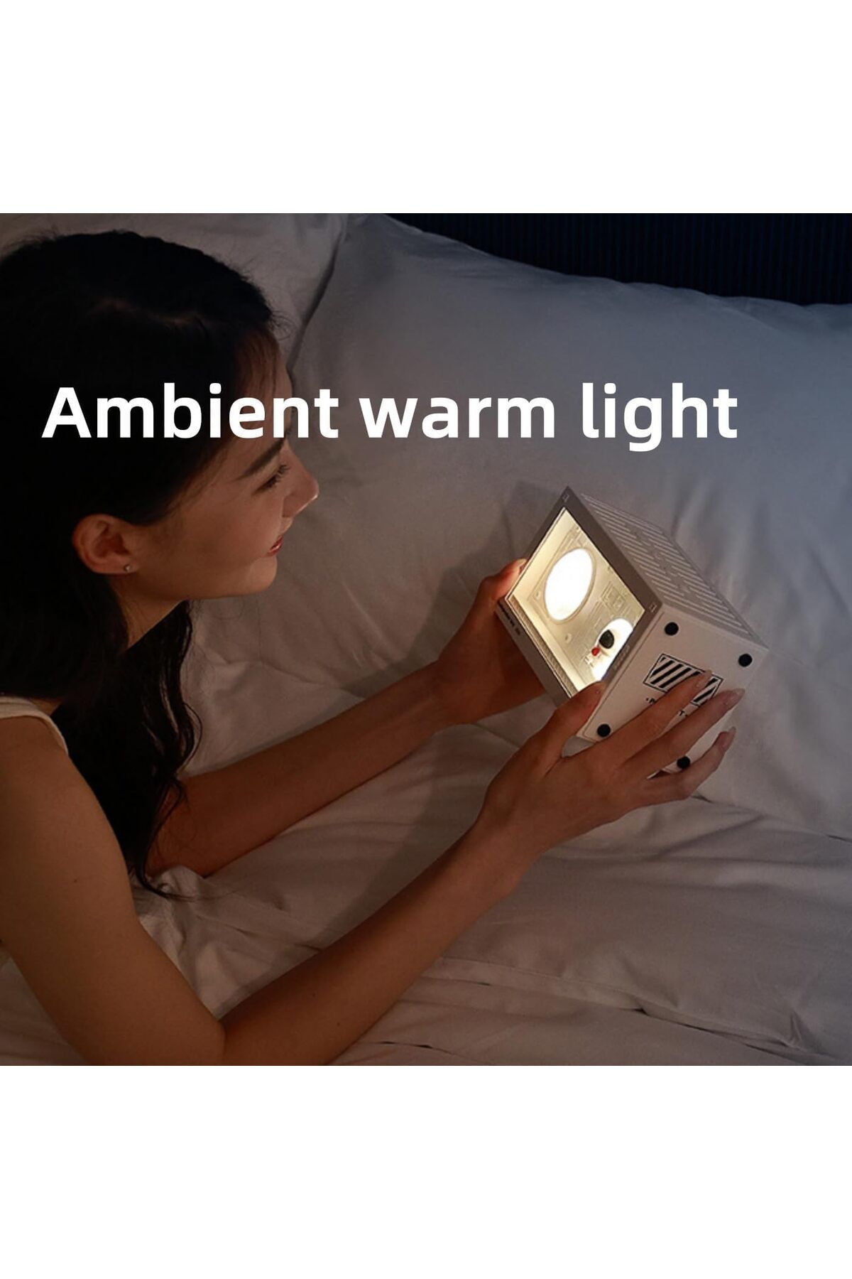erorex-Pillow Speaker With Led Display Bone Conduction Bluetooth Speakers For Sleeping Power Display Tf 4