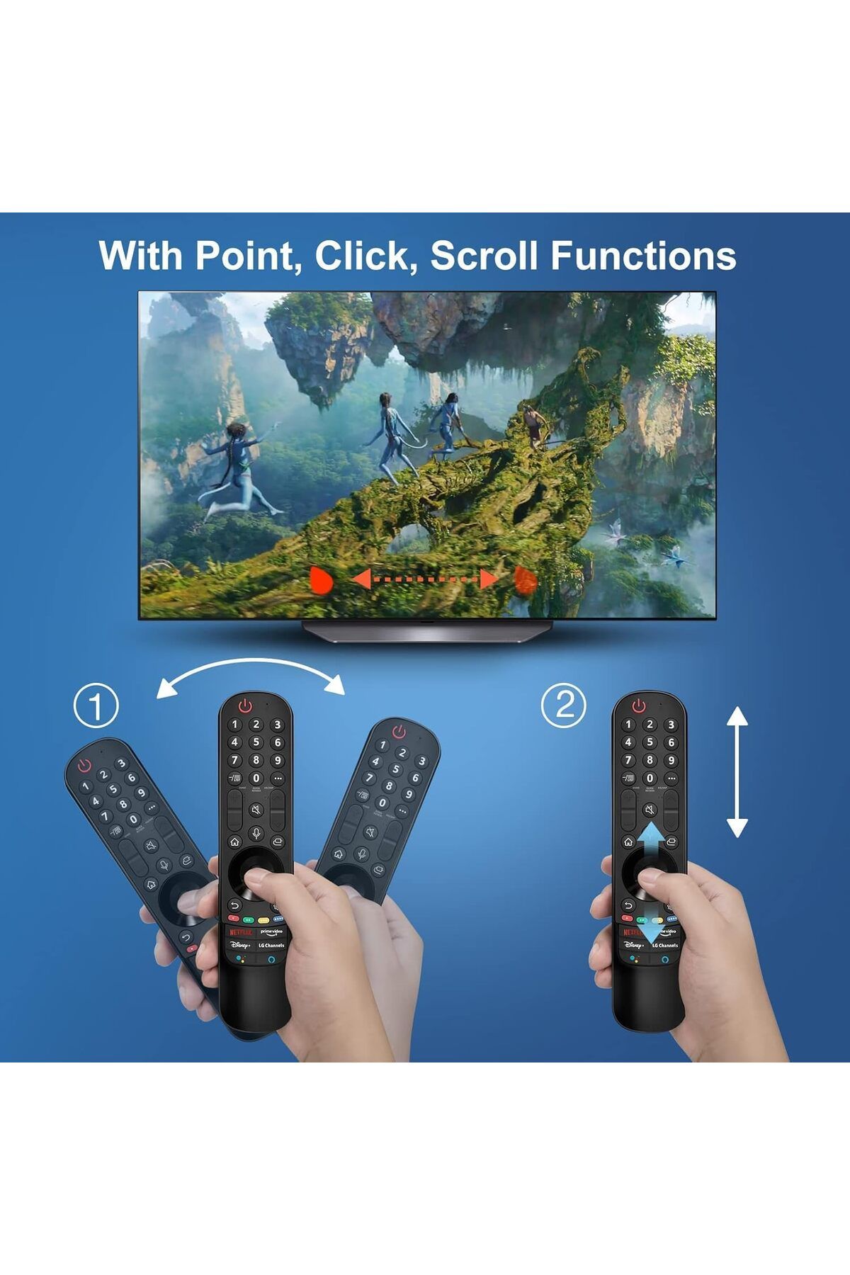 erorex-Universal Replacement Remote Control Replacement Voice Remote Control Remote Control Replacement 5