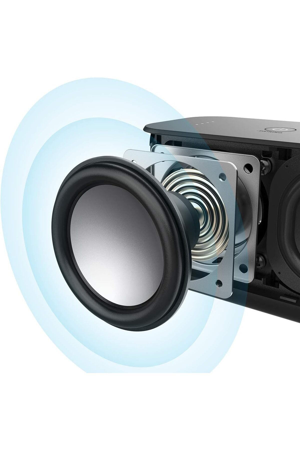 erorex-Bluetooth Speaker Portable Wireless Bluetooth Speaker Mirror Led Display Wireless Stereo Pairing 3