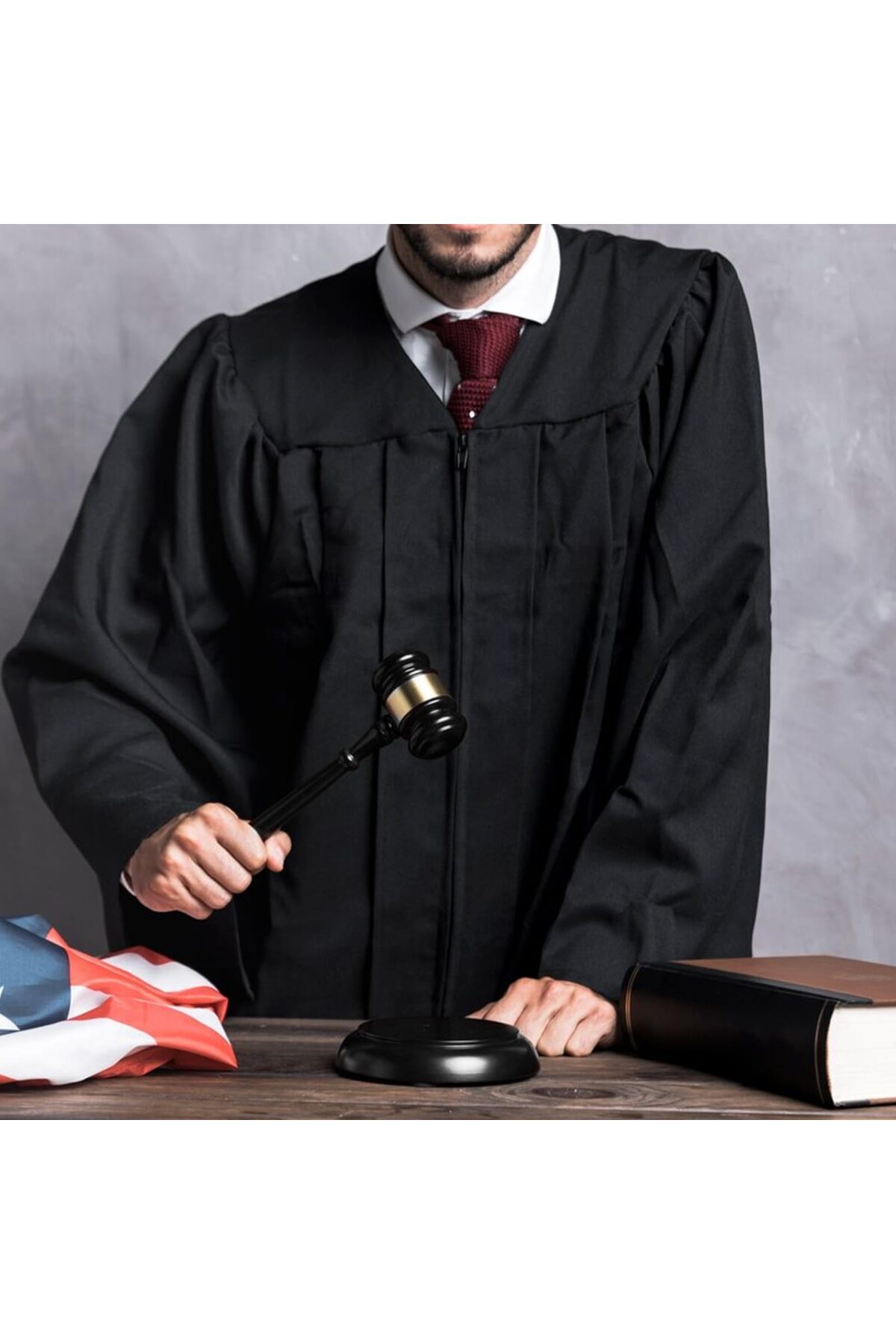 erorex-Wooden Gavel And Sound Block Set Handcrafted Wood Gavel With Round Hammer Sound Block For Judge 6