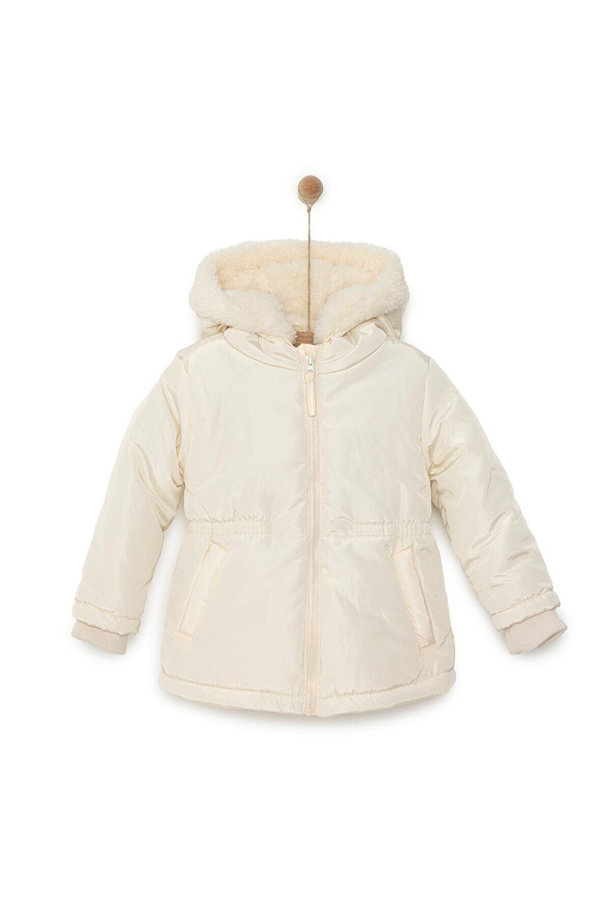 HelloBaby Baby Baby Hooded کت میکرو پارچه زیپ دار غیر پایه یقه قاضی آستین بلند ebebek Hello Baby