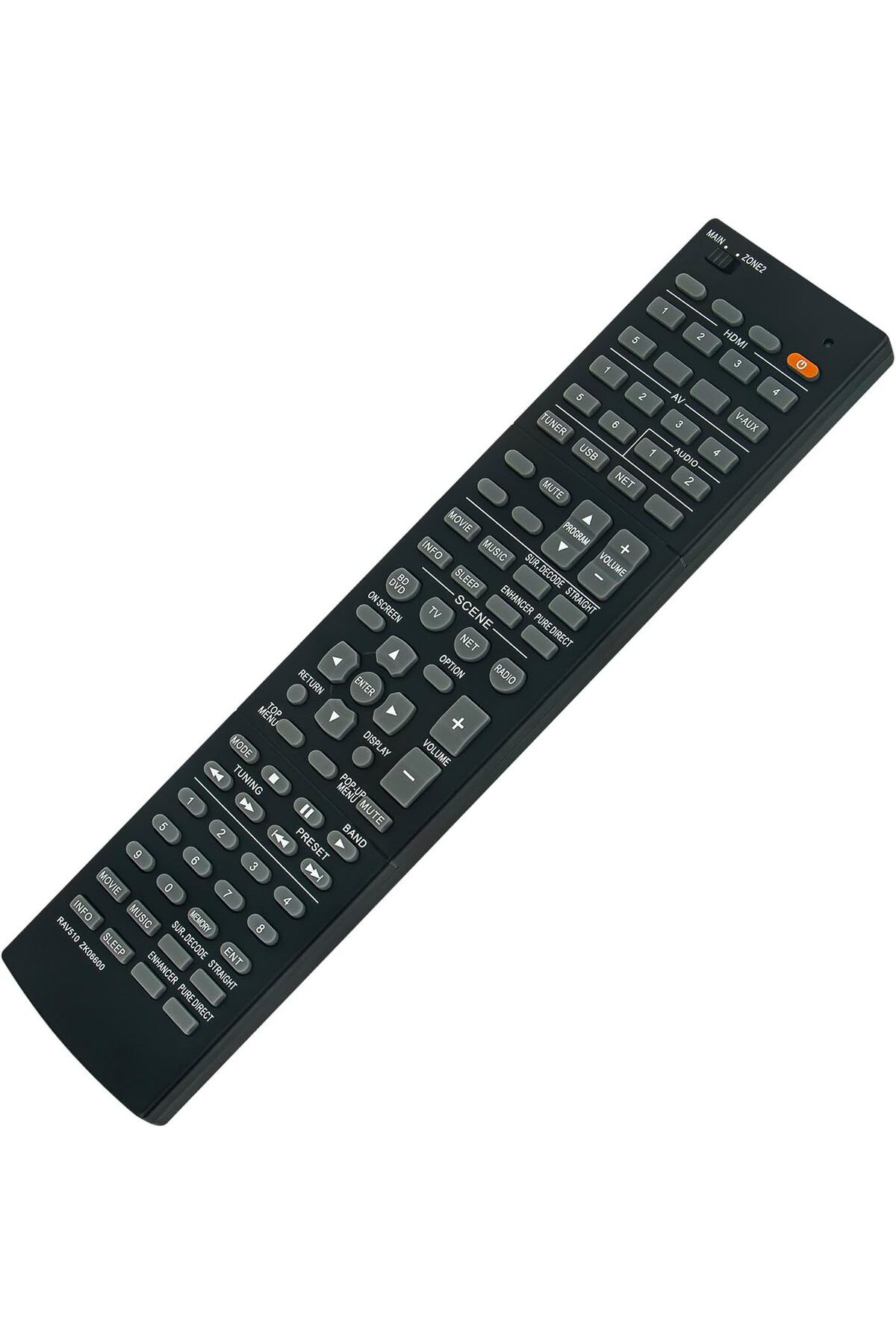 erorex-Rc 970R Replaced Remote Control Fit For Onkyo Home Av Receiver Txsr494 Htr398 Tx Sr494 Ht R398 Ht 5