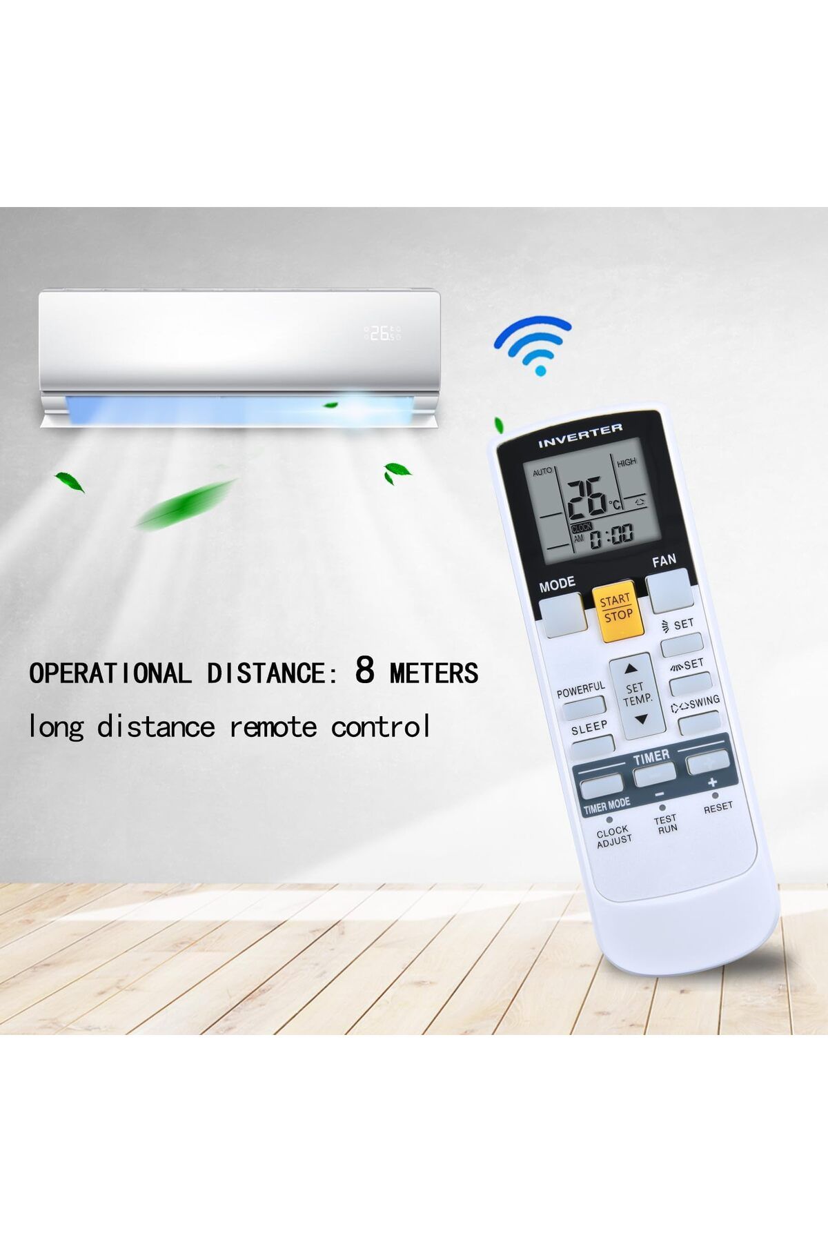 erorex-Rc901V Fmr7 Compatible With For Tcl Smart Tv Nexfflix Ffpt No Voice Remote Control 5