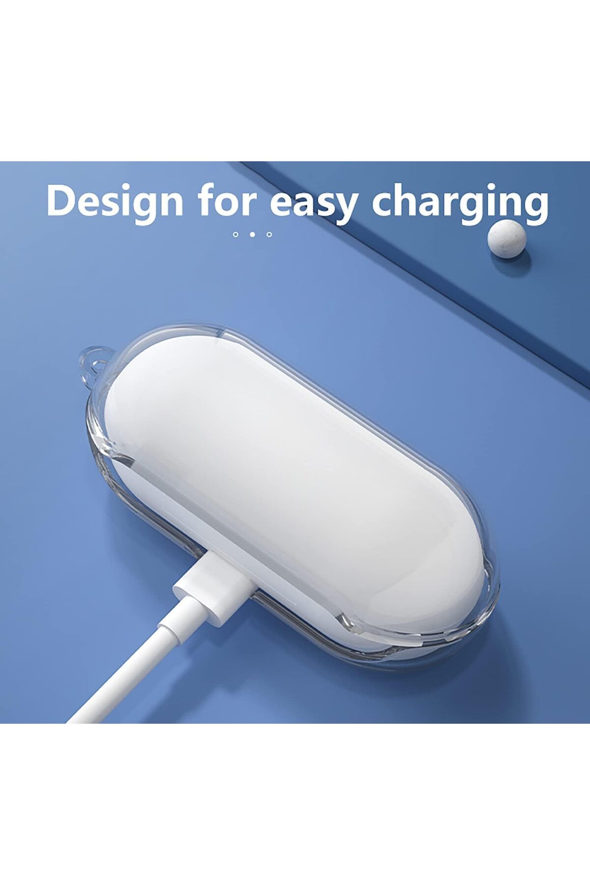 erorex-Case Compatible With Jbl Tune Flex Ultra Thin Soft Cover Slim Fit Anti Fall Not Easy To Dirty White 2