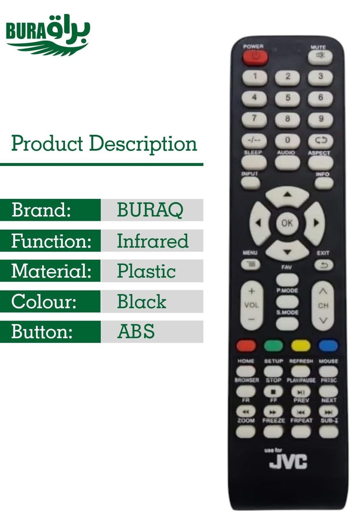 erorex-Rm M08 Remote Control For Humax Set Top Box And Satellite Receiver Remote Black 2