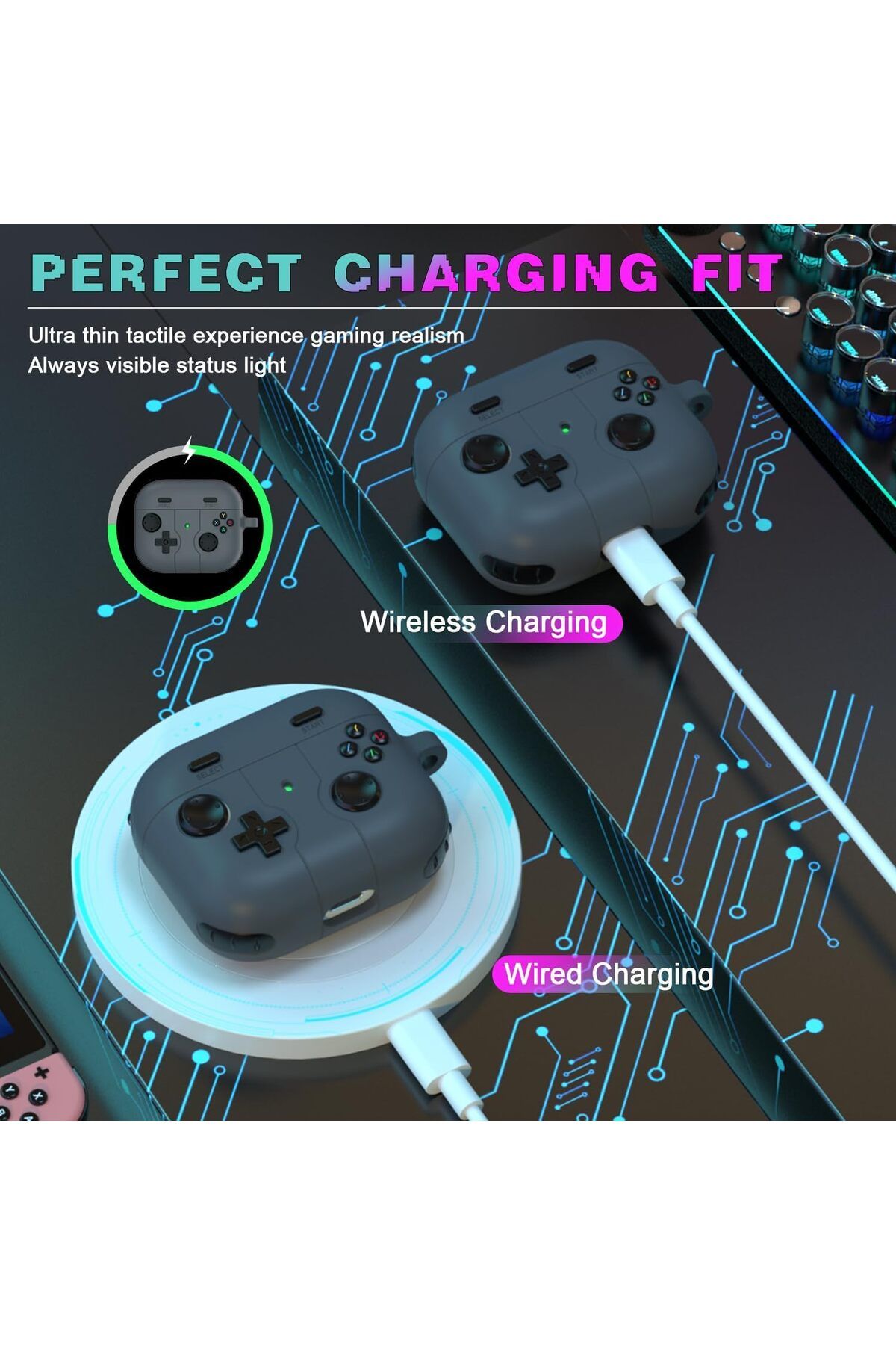erorex-غطاء شفاف لسماعات Airpods 3 مع قفل تلقائي وآمن لسماعات Airpod 3Rd 2021 3