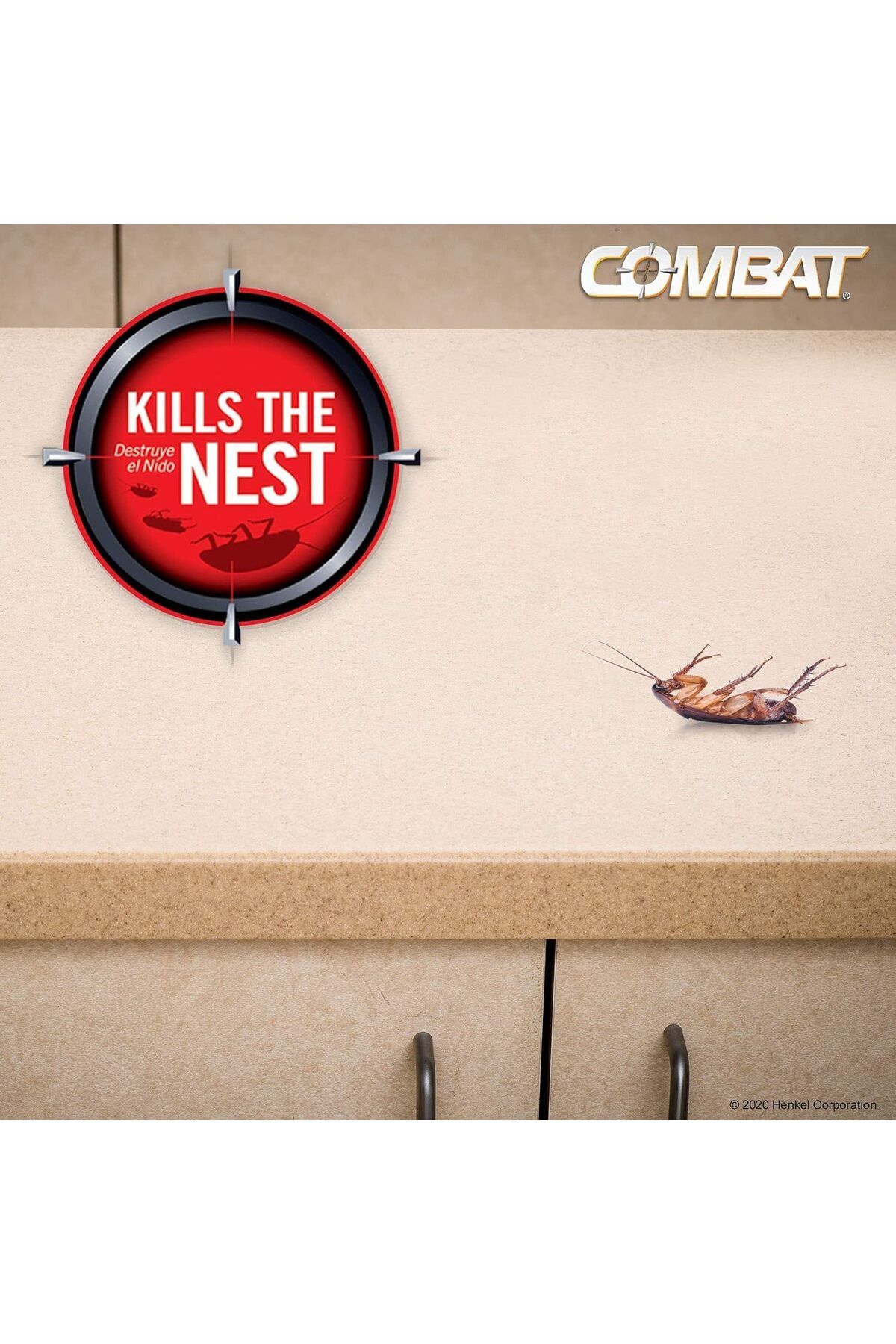 COMBAT-Max 12 Month Roach Killing Bait, Small Roach Bait Station, Child-Resistant, 18 Count 3