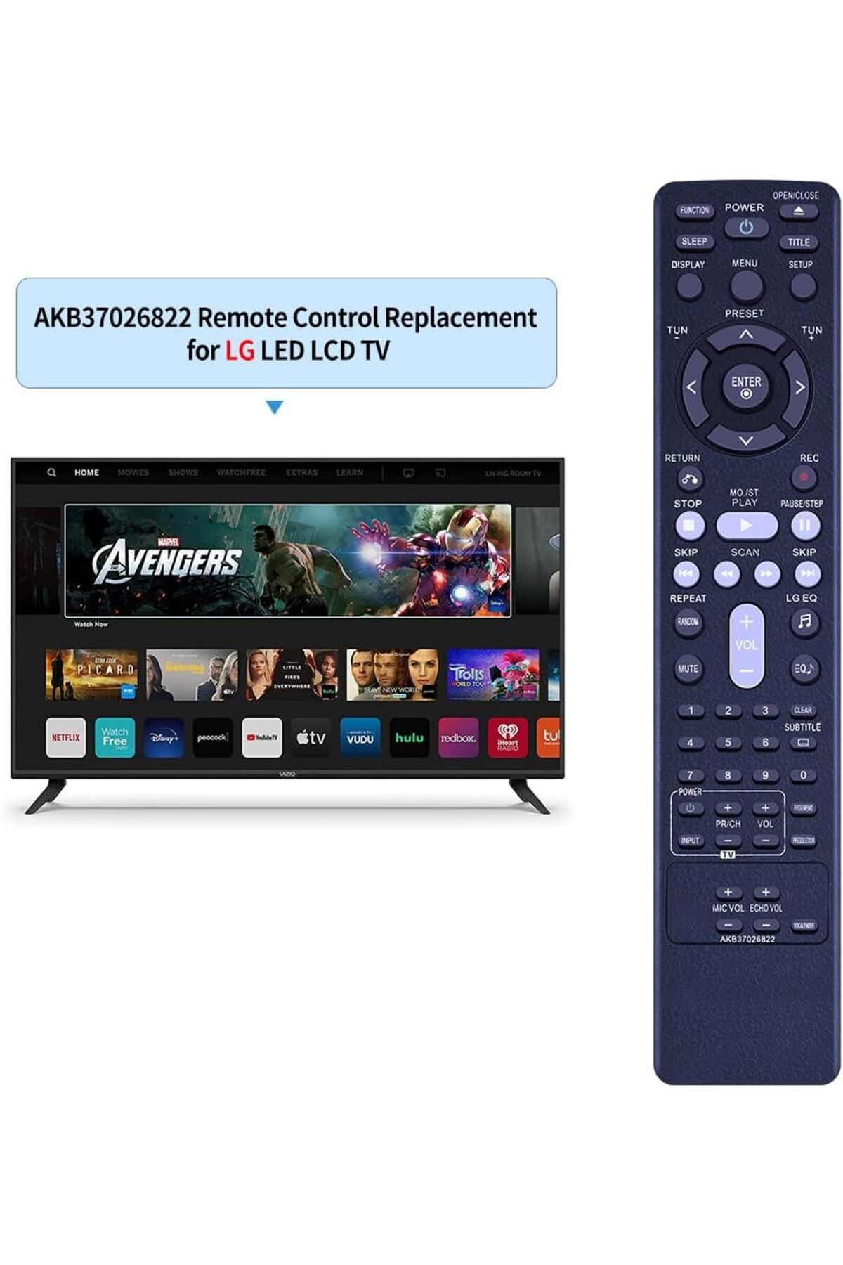 erorex-Voice Remote Control Replacement For Tcl Mini Led 8K Smart Tv Rc813 Fmb1 Rc813 Fmb1 2