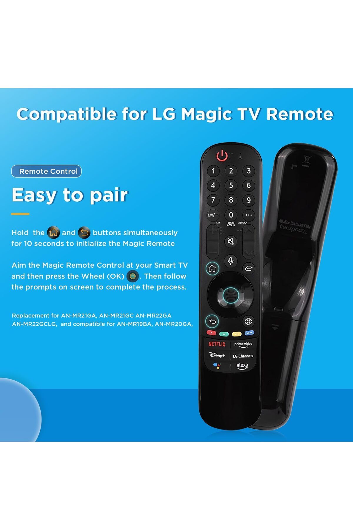 erorex-An Mr21Ga Magic Remote Control For Lg Tv Models Without Voice Magic Pointer Function 5
