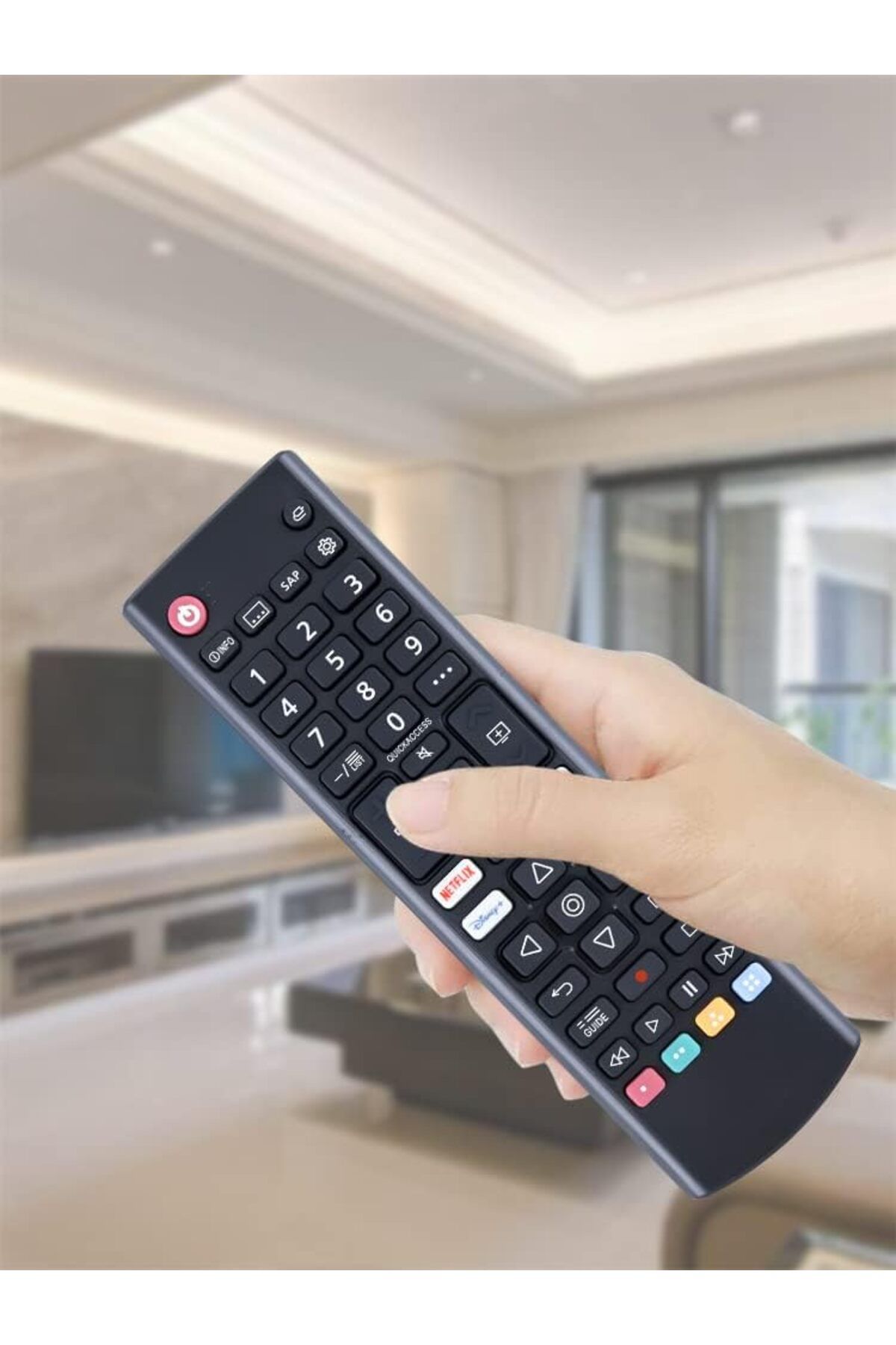 erorex-Rc311 Fmi3 Remote Fit For Tcl 4K 3D Led Lcd Smart Tv L43P1Us L50P1Us L50C1Us L55P1Us L43P2Us 5