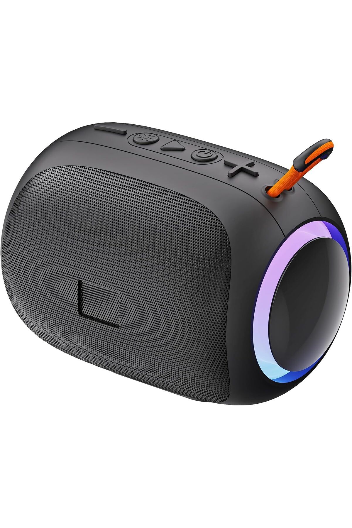 erorex-Portable Bluetooth Speaker With Led Lights 8 Hour Battery Life Tf Usb Aux Support Bluetooth 5.3 1