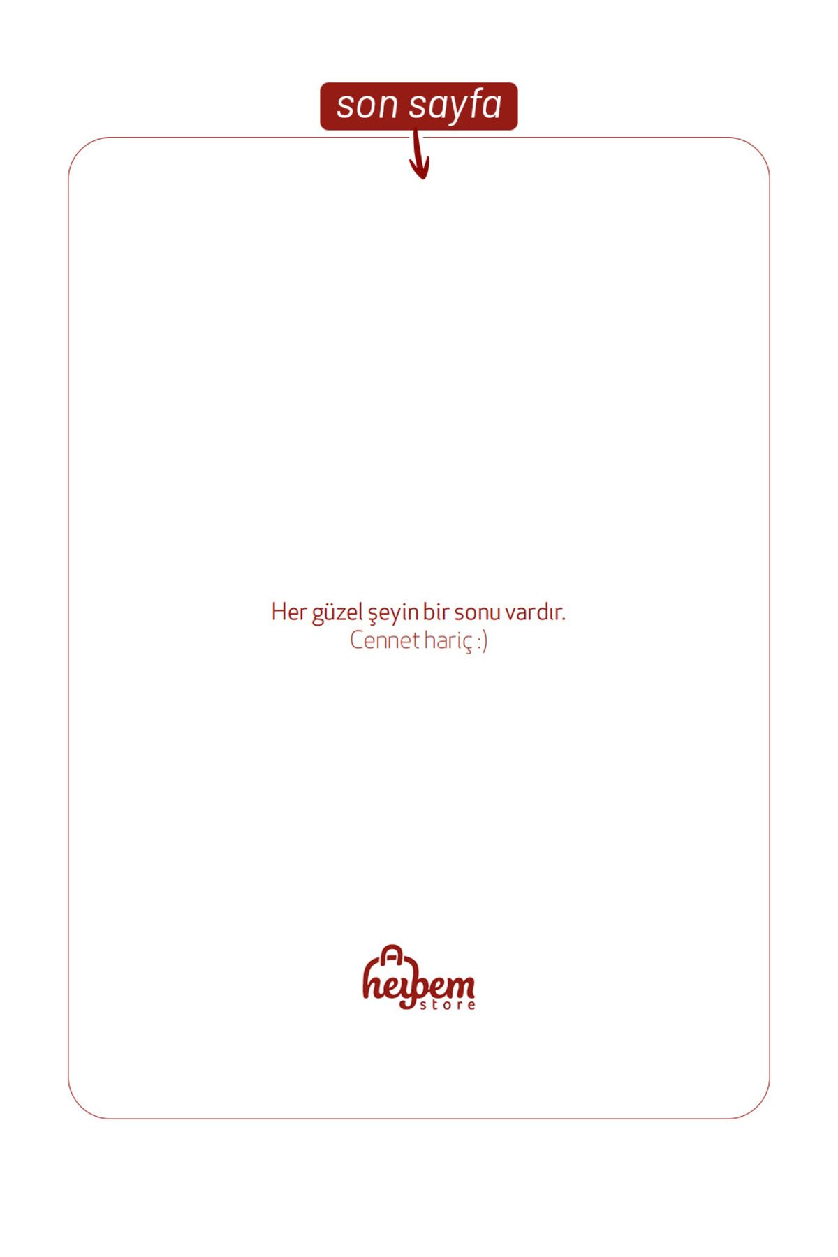 heybem-'Say and Be' A5 Notebook with Verses and Hadith Content 4