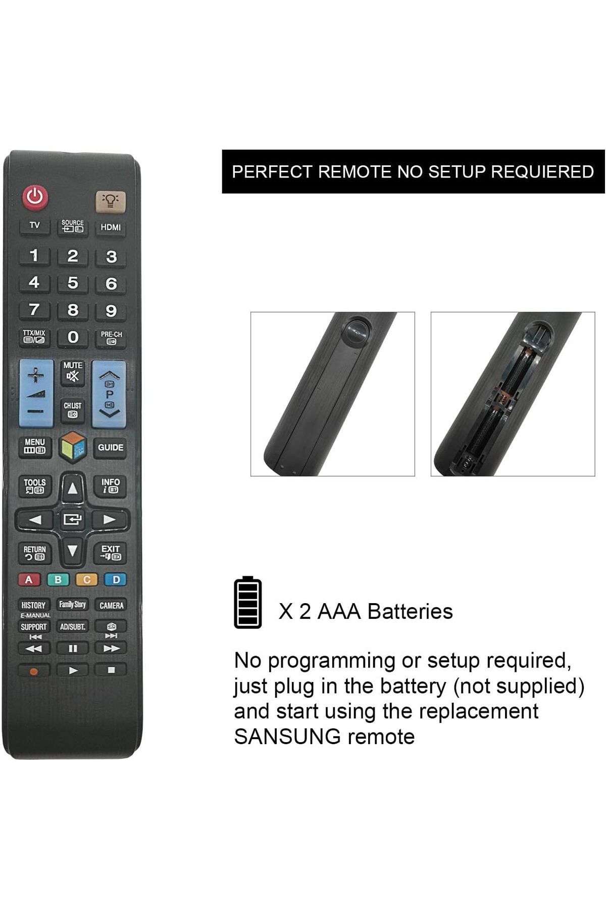 erorex-جهاز تحكم عن بعد جديد Rc802V Fnr1 مناسب لتلفزيون Tcl 32S6500A 65P8S 65P8 55P8S 55P8 55Ep680 50P8S 50P8 6