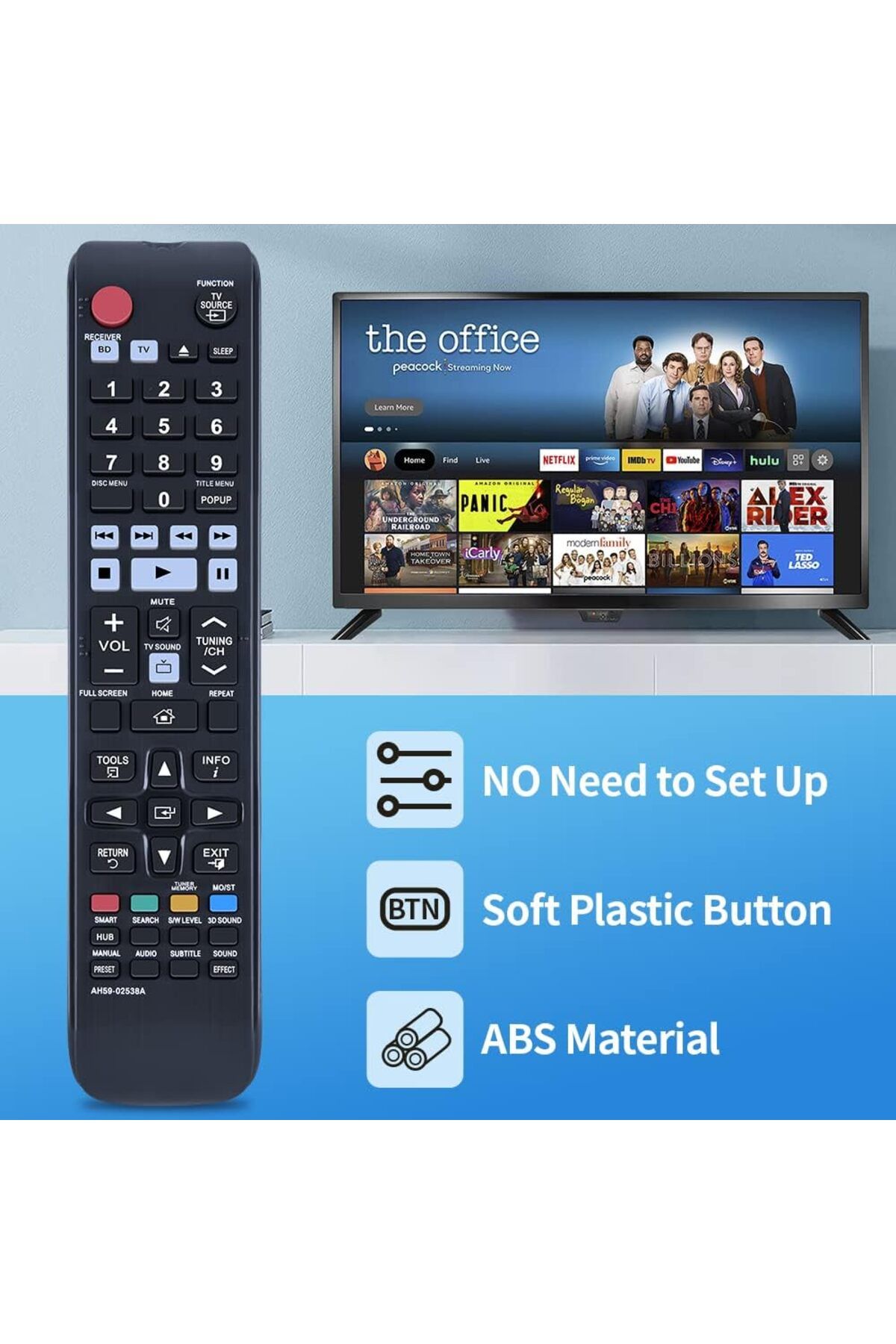 erorex-أحدث جهاز تحكم عن بعد Rc802V Fnr1 مناسب لتلفزيون Tcl 32S6500A 65P8S 65P8 55P8S 55P8 55Ep680 50P8S 50P8 6