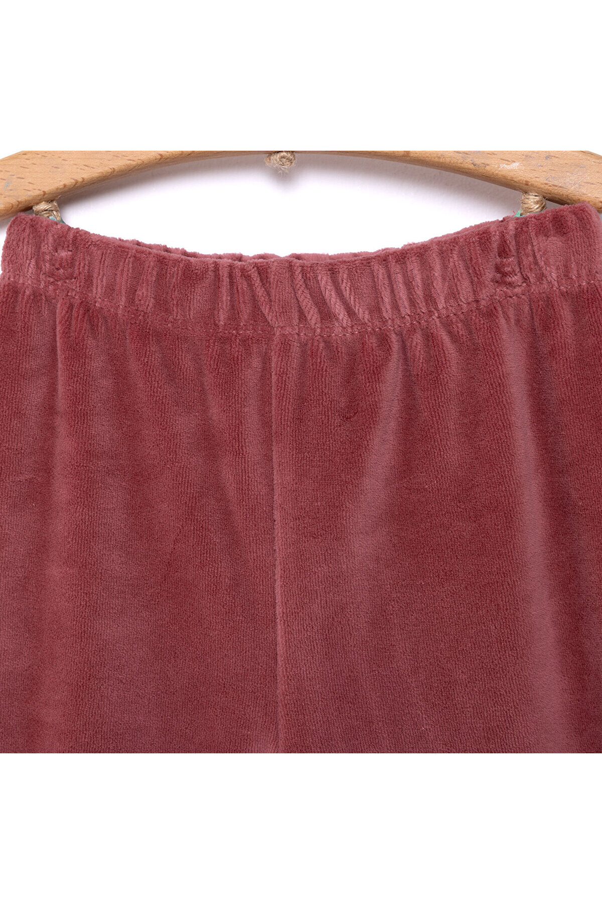 ebebek Hello Baby HelloBaby 2li Kadife Çoraplı Pantolon Kız Bebek fotoğrafı 3 (önizleme)