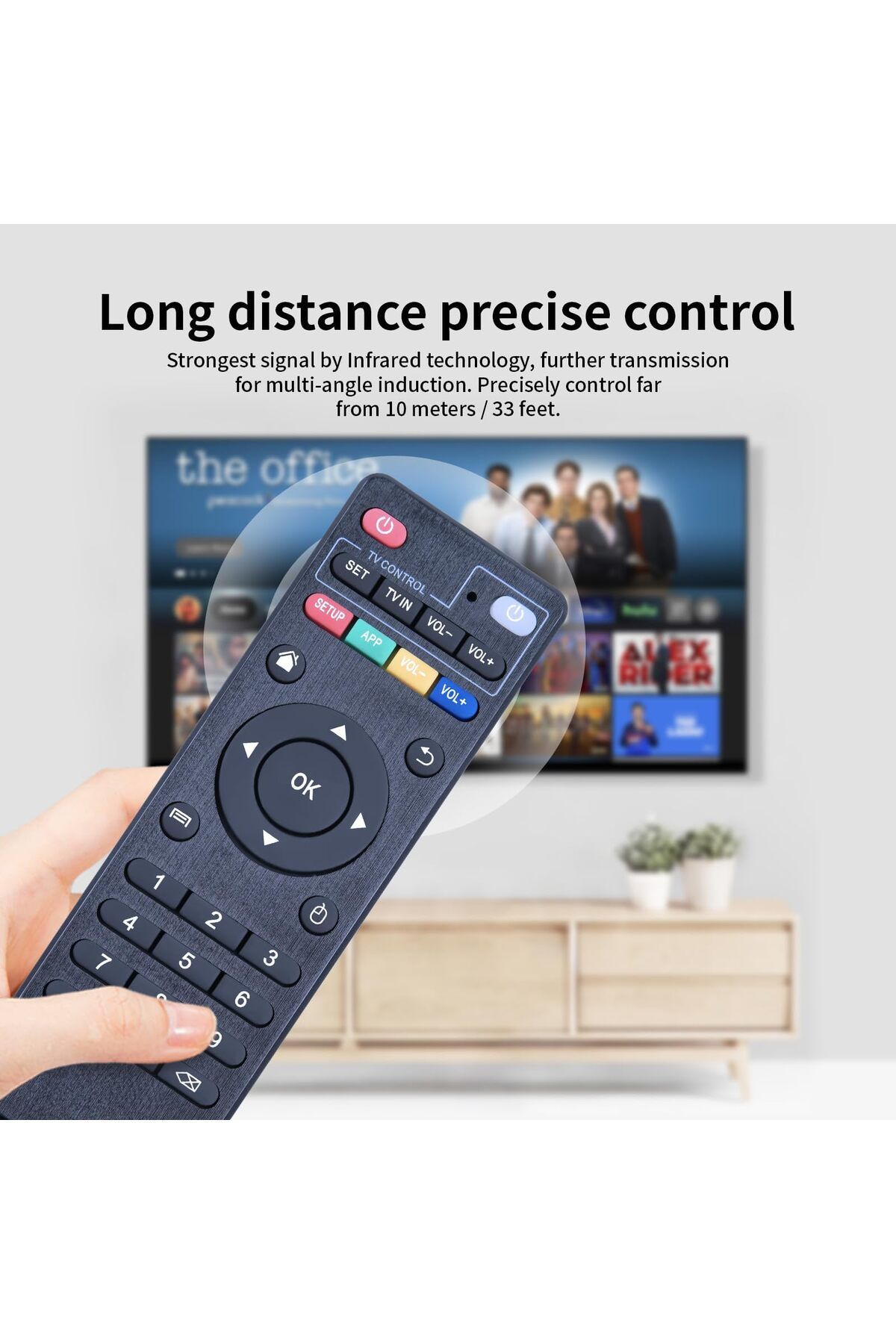 erorex-Akb75855501 No Voice Function And No Wheel Scroll Remote Control Replacement For Lg Smart Tvs An 5