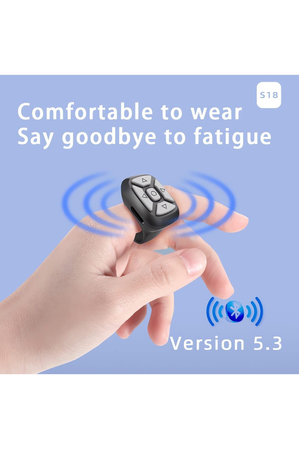 erorex-Bluetooth Remote Bluetooth Kindle Page Turner Remote For Ipad Can Also Be Tiktok Remote Camera 4