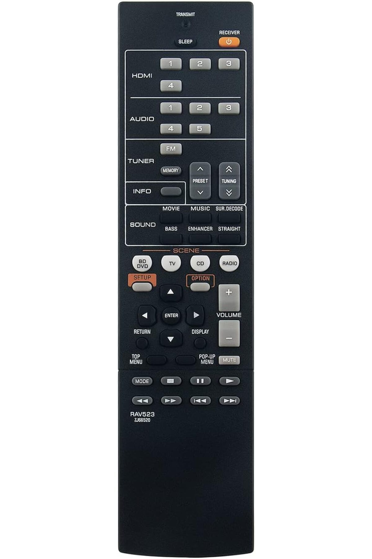 erorex-Rc 941S Replaced Remote Control Fit For Onkyo Surround Sound Bar System Sbt A500 Ls7200 1