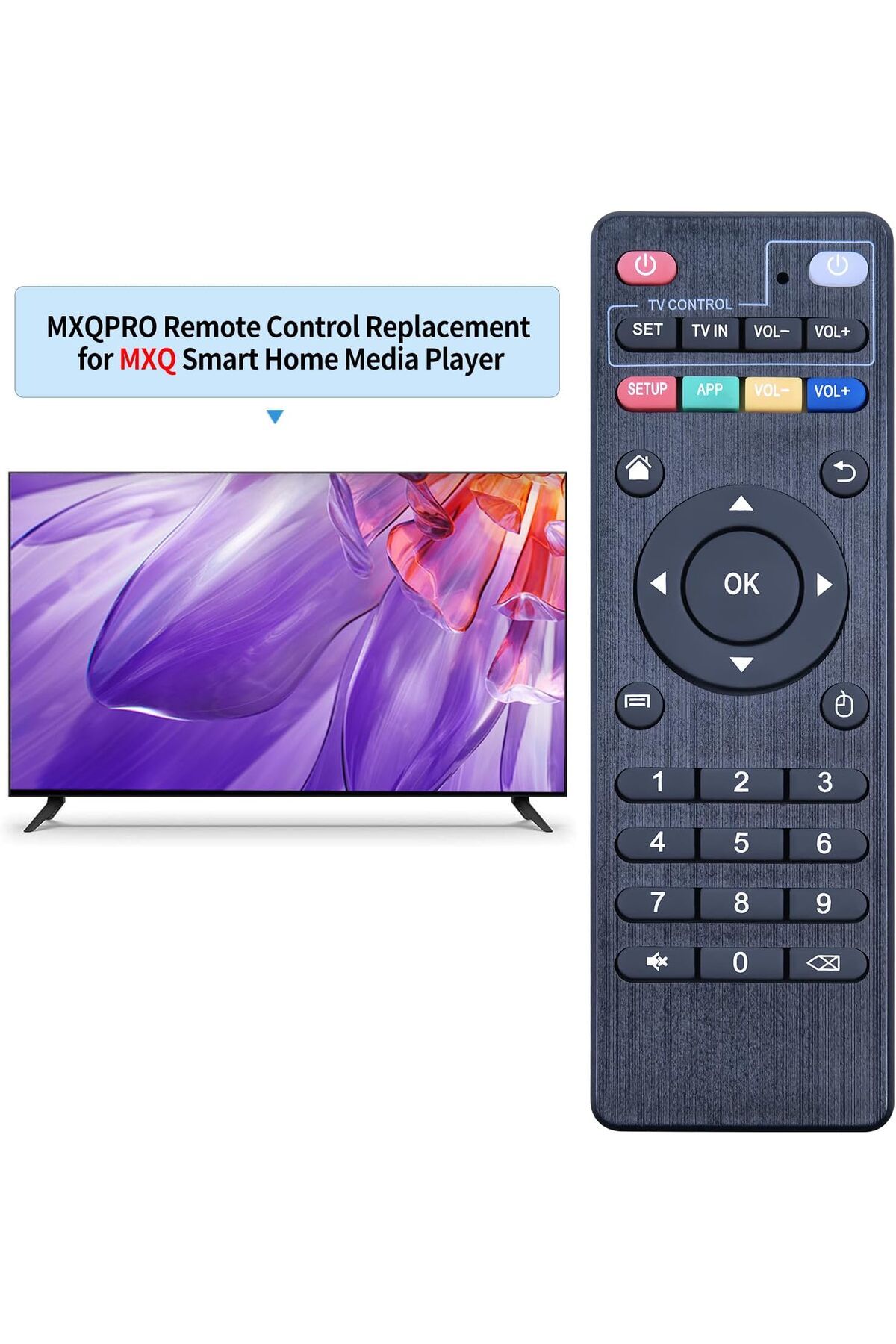erorex-Akb75855501 No Voice Function And No Wheel Scroll Remote Control Replacement For Lg Smart Tvs An 2
