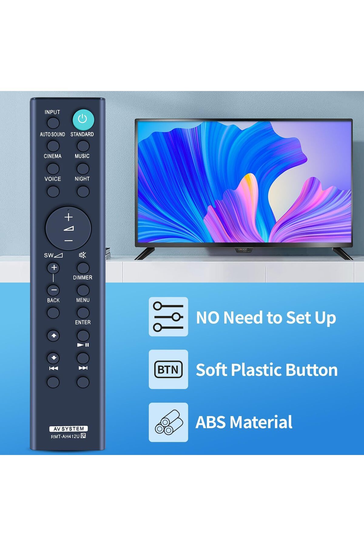 erorex-Rc901V Fmr1 Replaced Ir No Voice Remote Control Fit For Tcl Android Smart Tv 4
