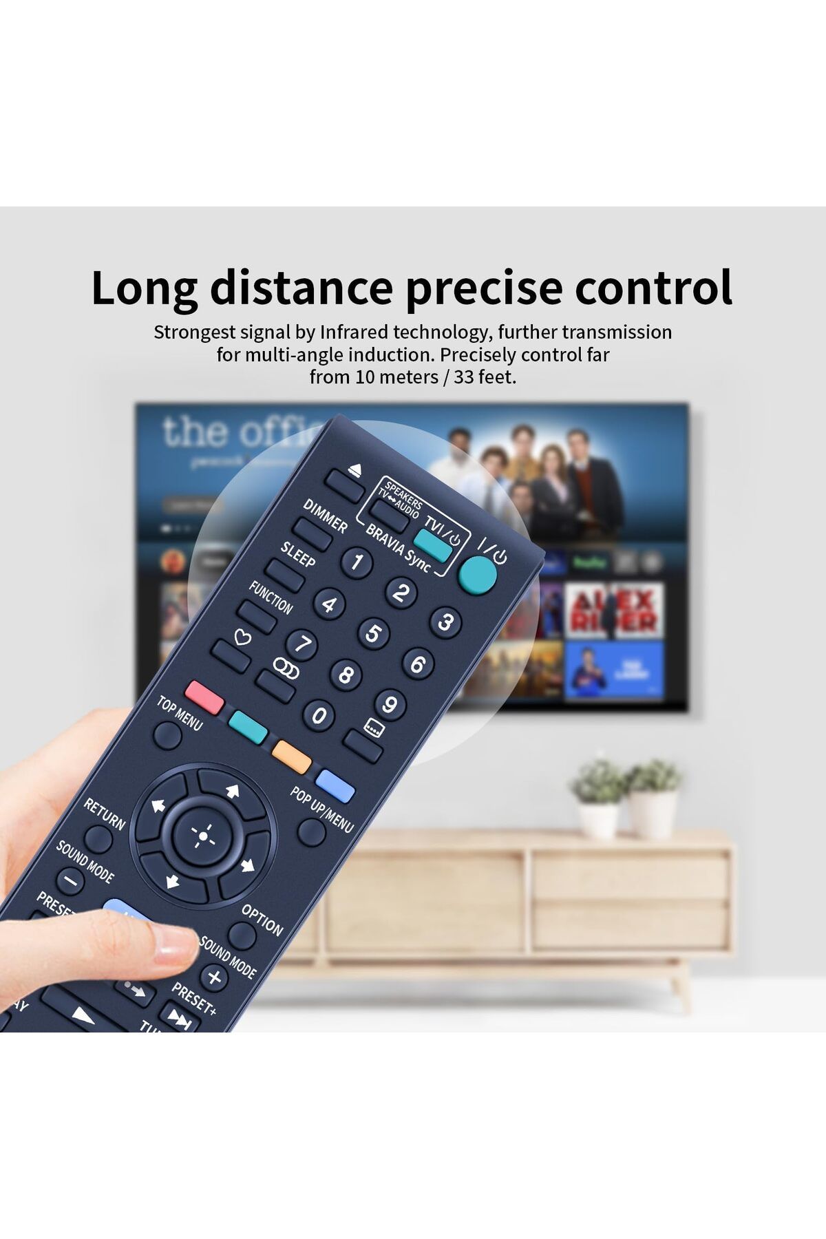 erorex-جهاز تحكم عن بعد جديد Rc 911R بديل لجهاز استقبال Onkyo AV رقم الإرسال: 676E رقم الإرسال: 686 رقم الإرسال: 585 رقم الإرسال: 575 رقم الإرسال: 575E Ht 3