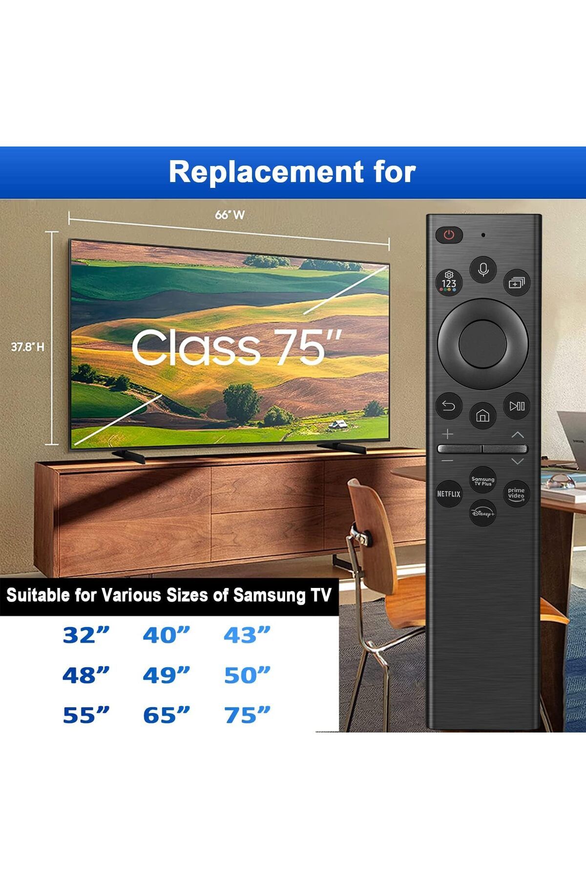 erorex-Replacement Remote Control Universal 2.4G Wireless Remote For Android Tv Box Smart Tv Pc Projector 4
