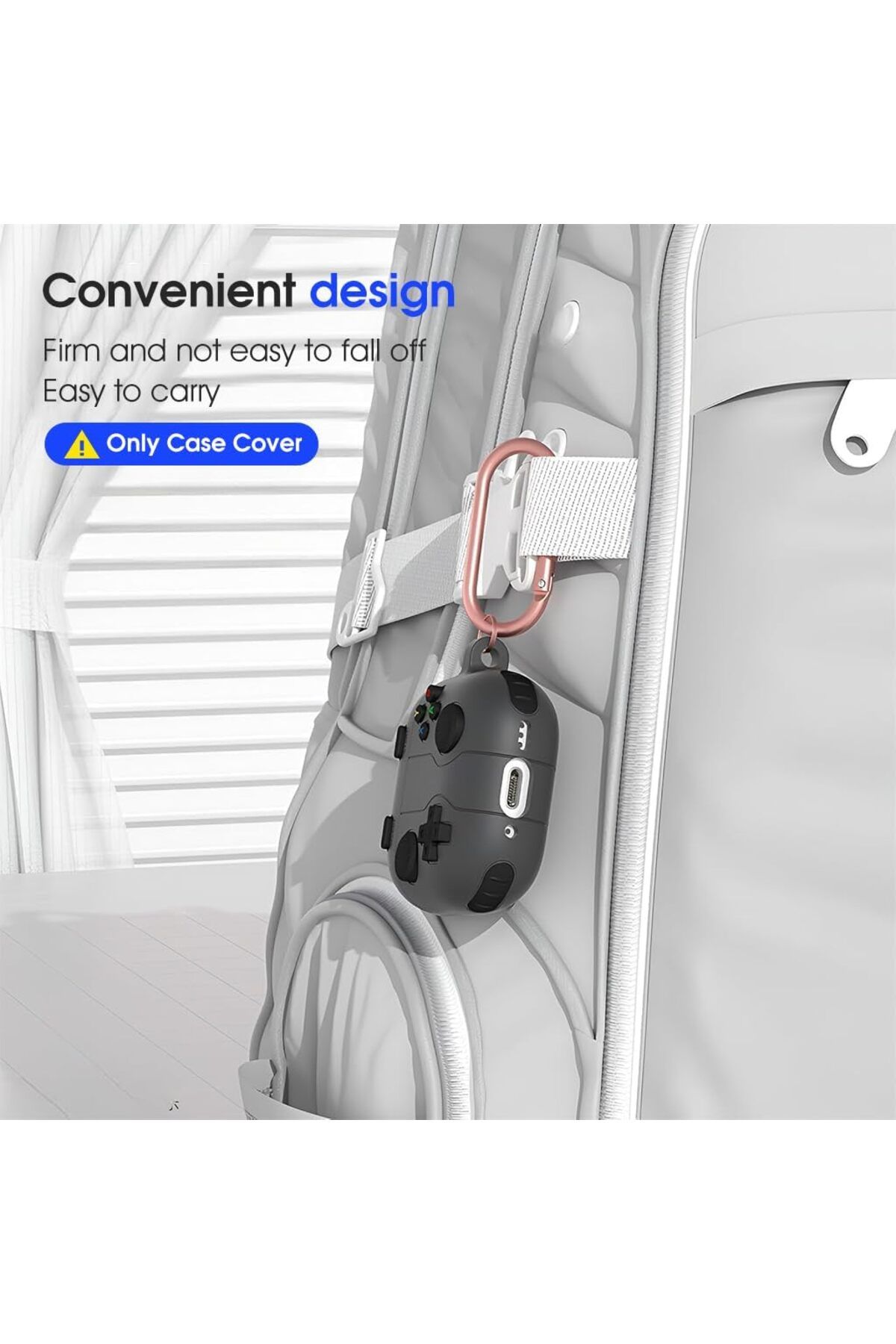 erorex-حافظة 4 في 1 متوافقة مع سماعات Airpods 4 مع خاصية إلغاء الضوضاء النشطة مع سلسلة مفاتيح وحبل ناعم 6