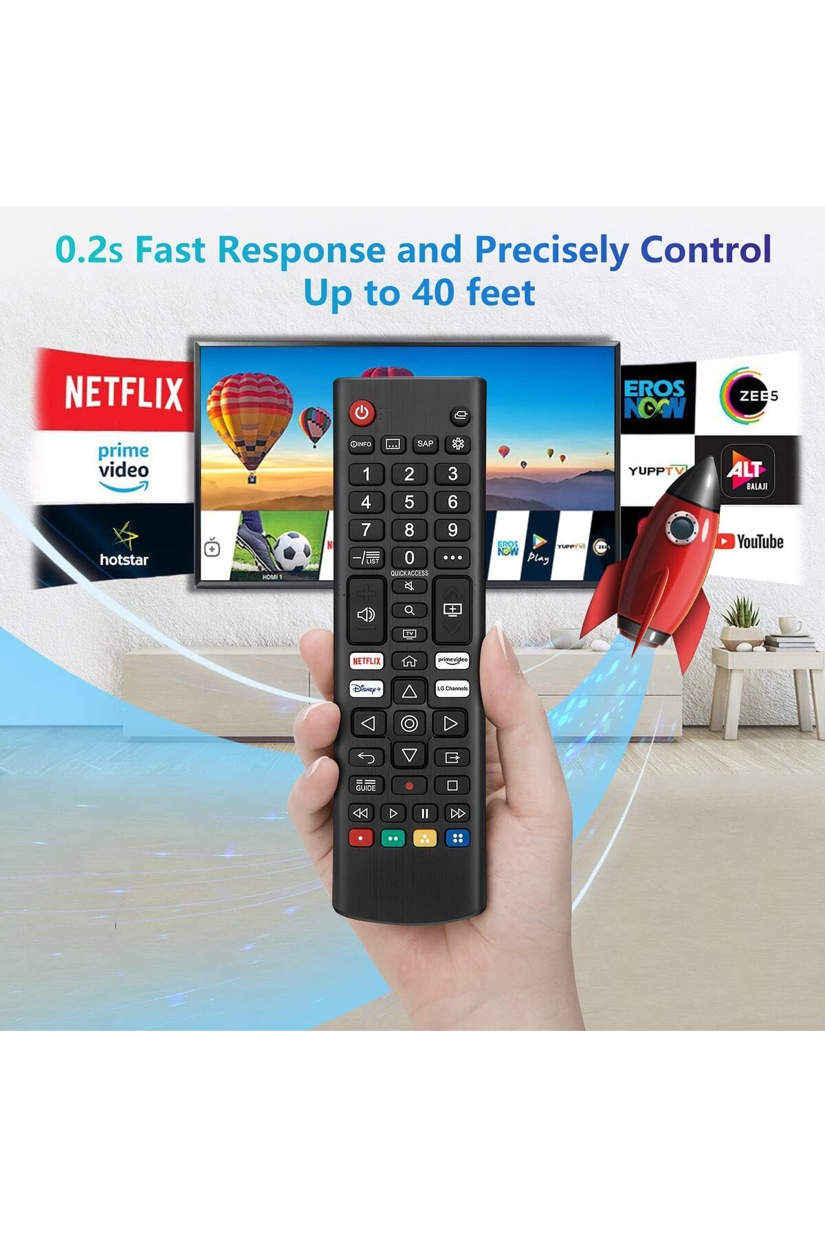 erorex-ماوس مايكرووير إير ريموت Mx3 2.4G Kodi ريموت كنترول مع لوحة مفاتيح لاسلكية صغيرة وجهاز تحكم عن بعد بالأشعة تحت الحمراء 6