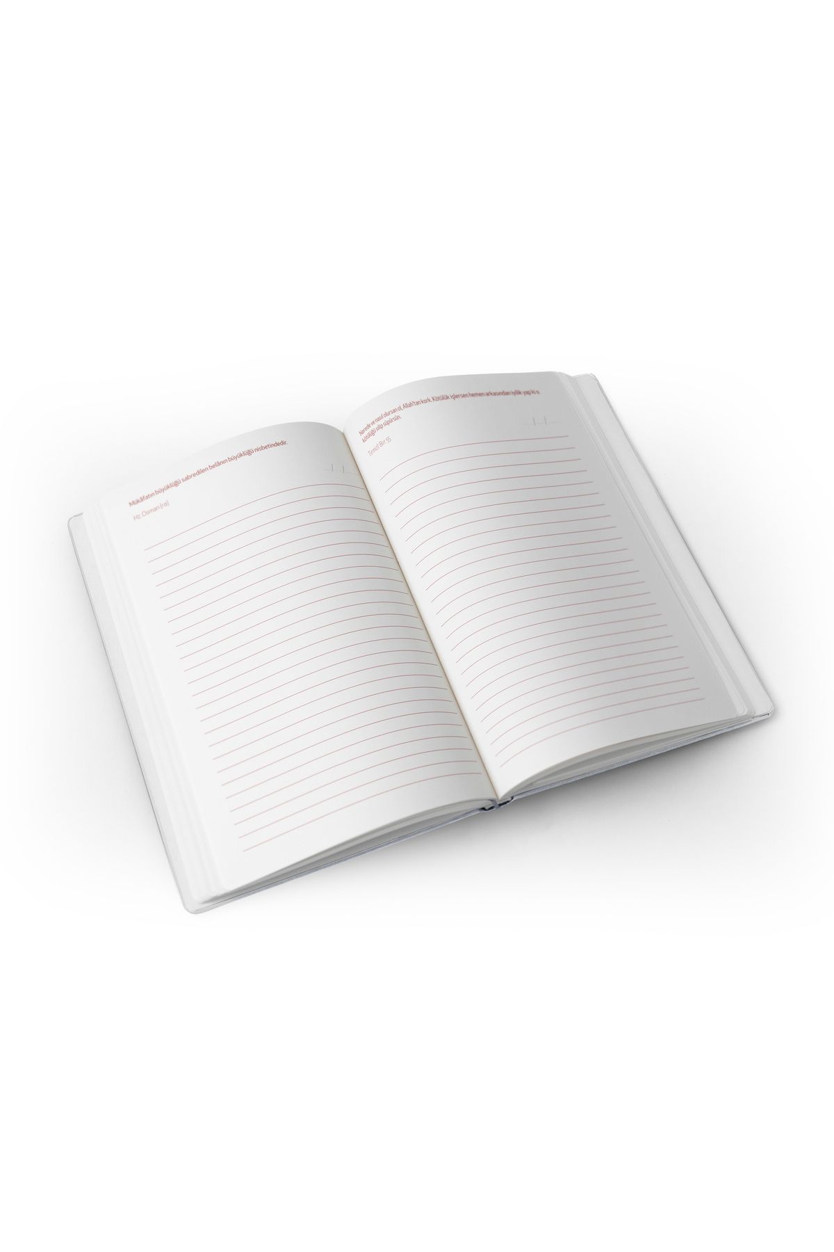 heybem-My Lord! Increase My Knowledge. A5 Notebook with Verse and Hadith Content 3