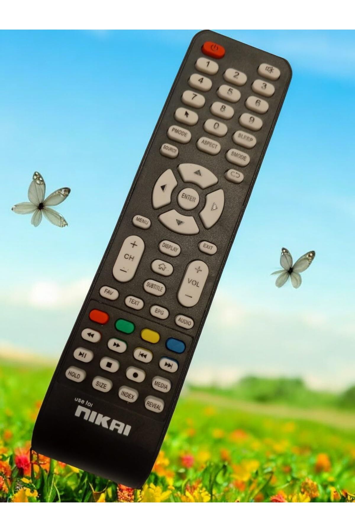 erorex-Universal Replacement Remote Control Compatible With Dansat Niki Telezone Lcd Led 3