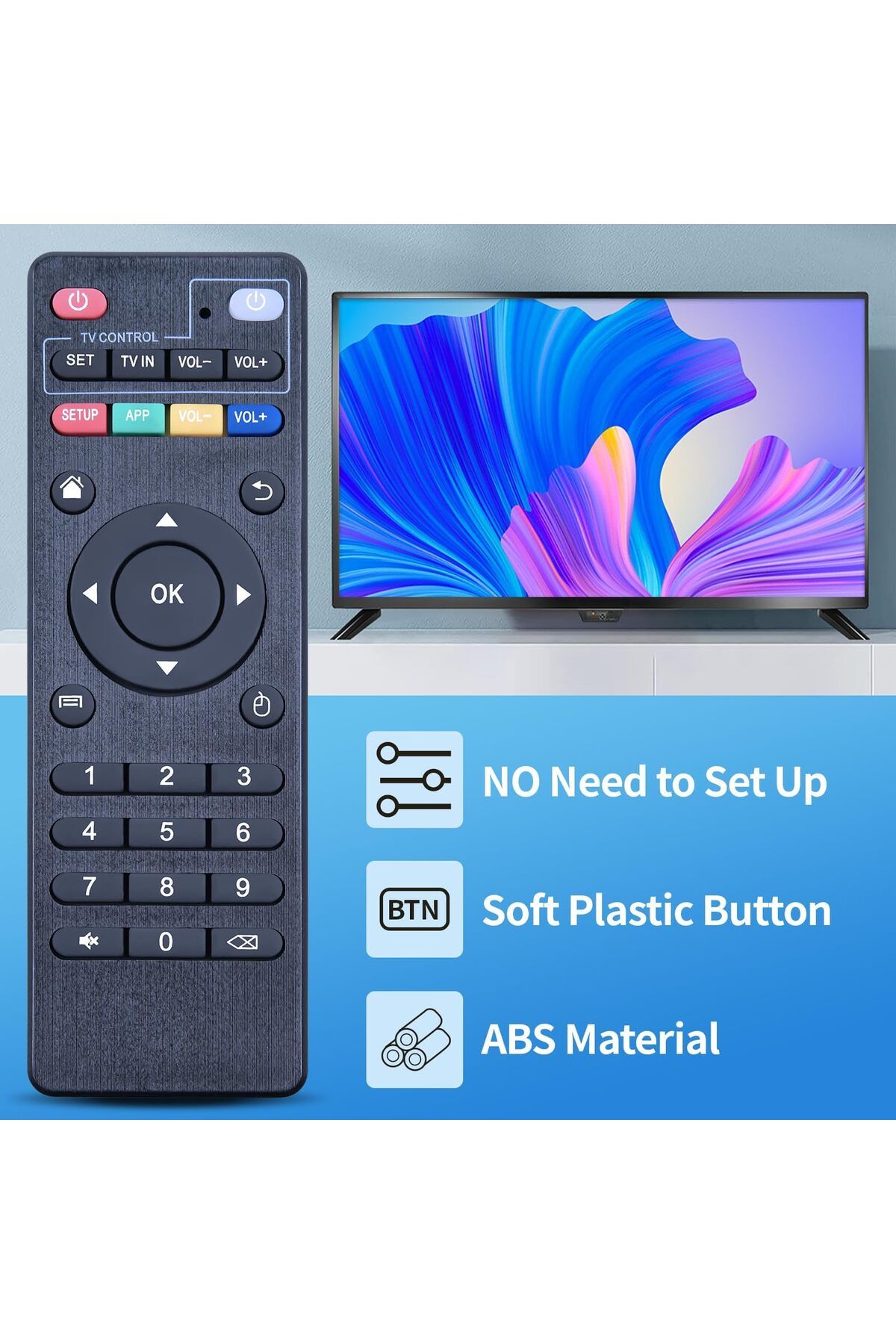 erorex-Akb75855501 No Voice Function And No Wheel Scroll Remote Control Replacement For Lg Smart Tvs An 3