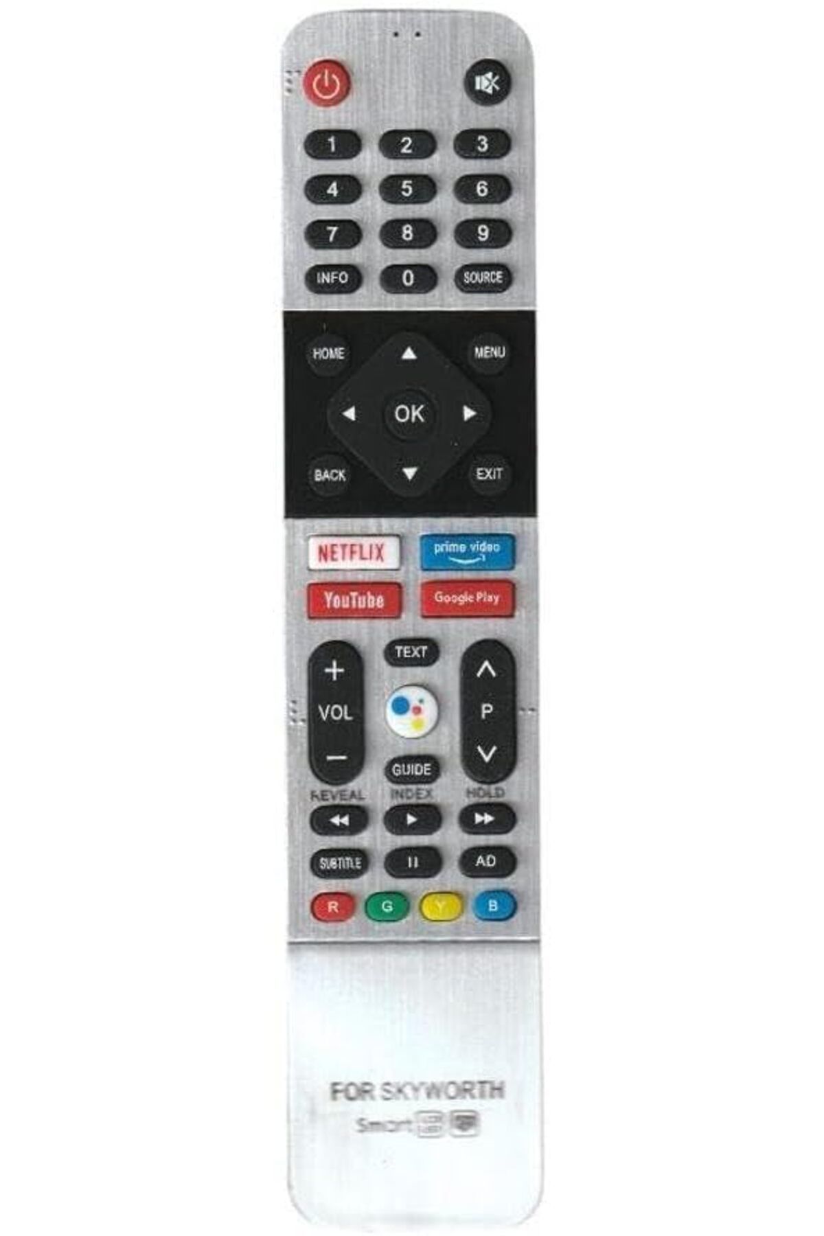 erorex-Delta 03 Receiver Remote Replacement Remote Control Compatible For Delta 03 Satellite Receiver Black 1