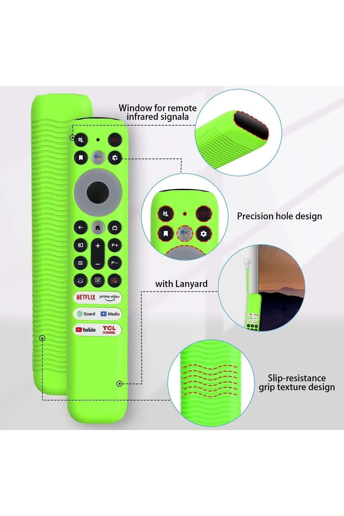 erorex-Replacement Remote Control Compatible With Xia0Mi Lcd Led Tvs – Universal And Easy To Use267 2