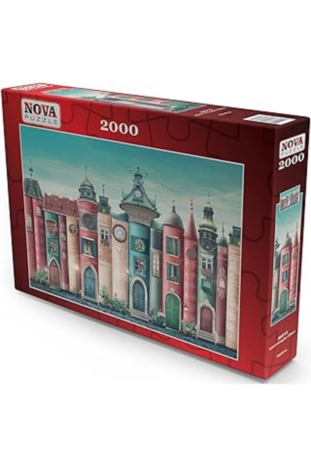 NETWORK ART Nova Puzzle - 2000 Parça Puzzle - Sihirli Kitaplar Ülkesi