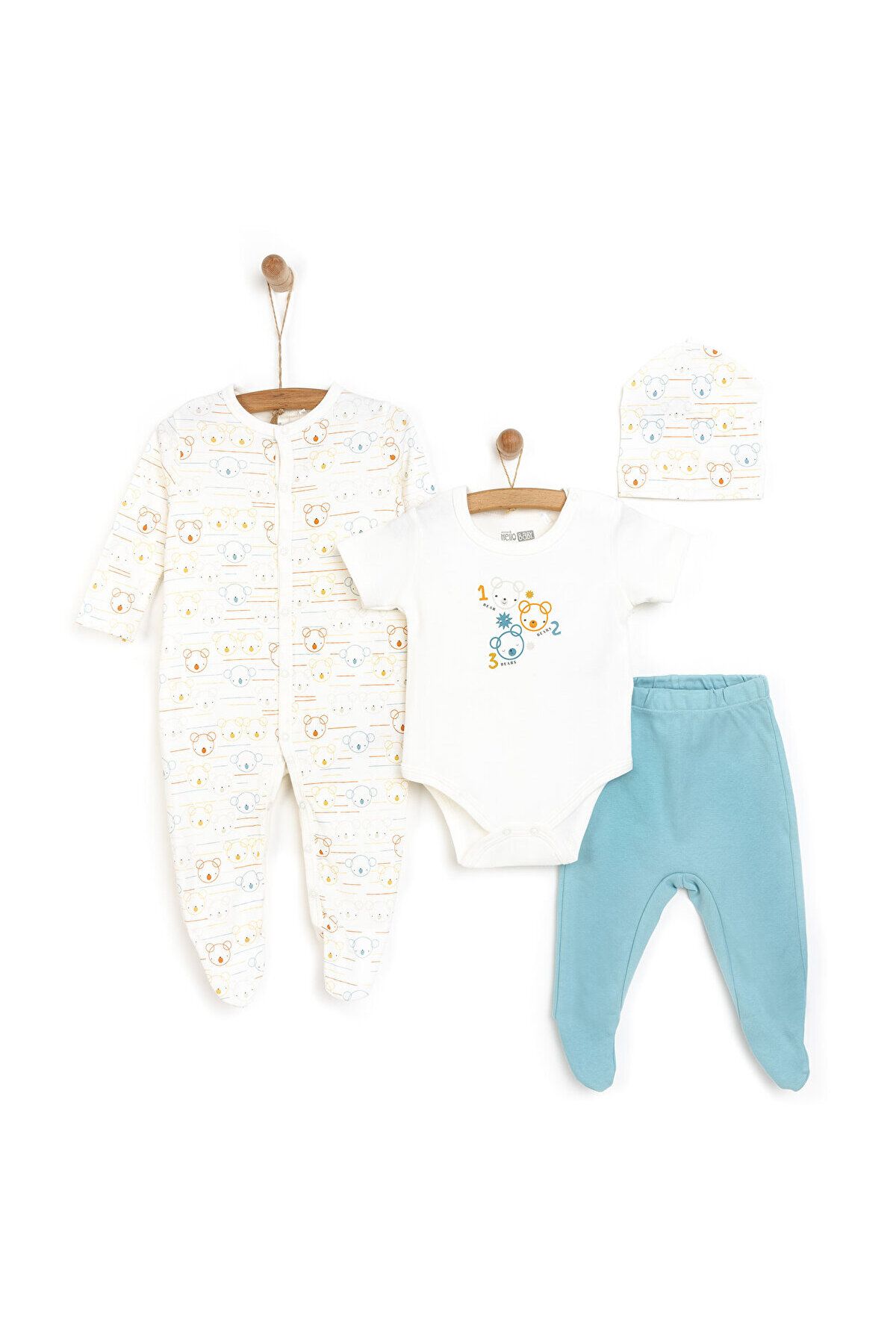 نوزاد پسر 4 بسته بیمارستان HelloBaby Newborn Released Baby Boy ebebek Hello Baby
