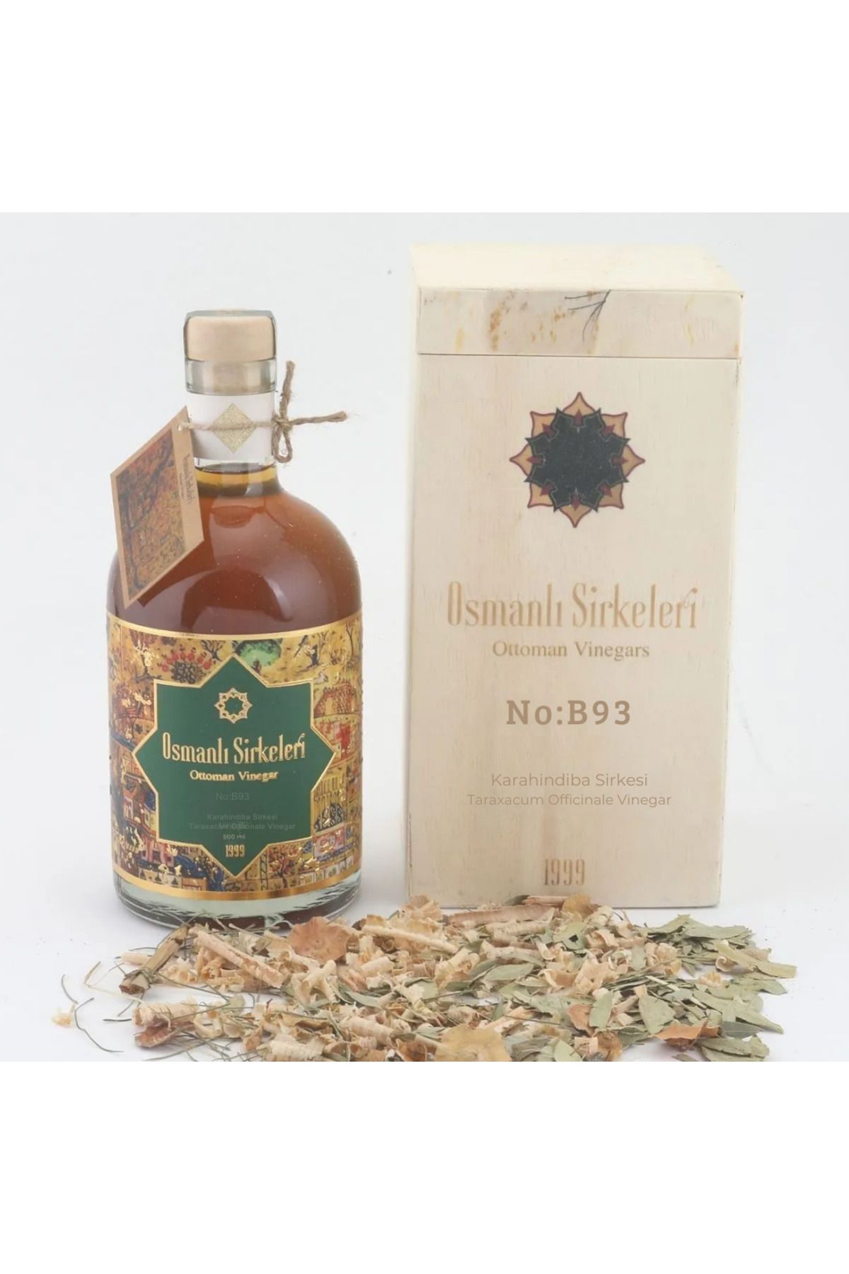 osmanlı sirkeleri No:b93 Karahindiba Sirkesi 500 Ml