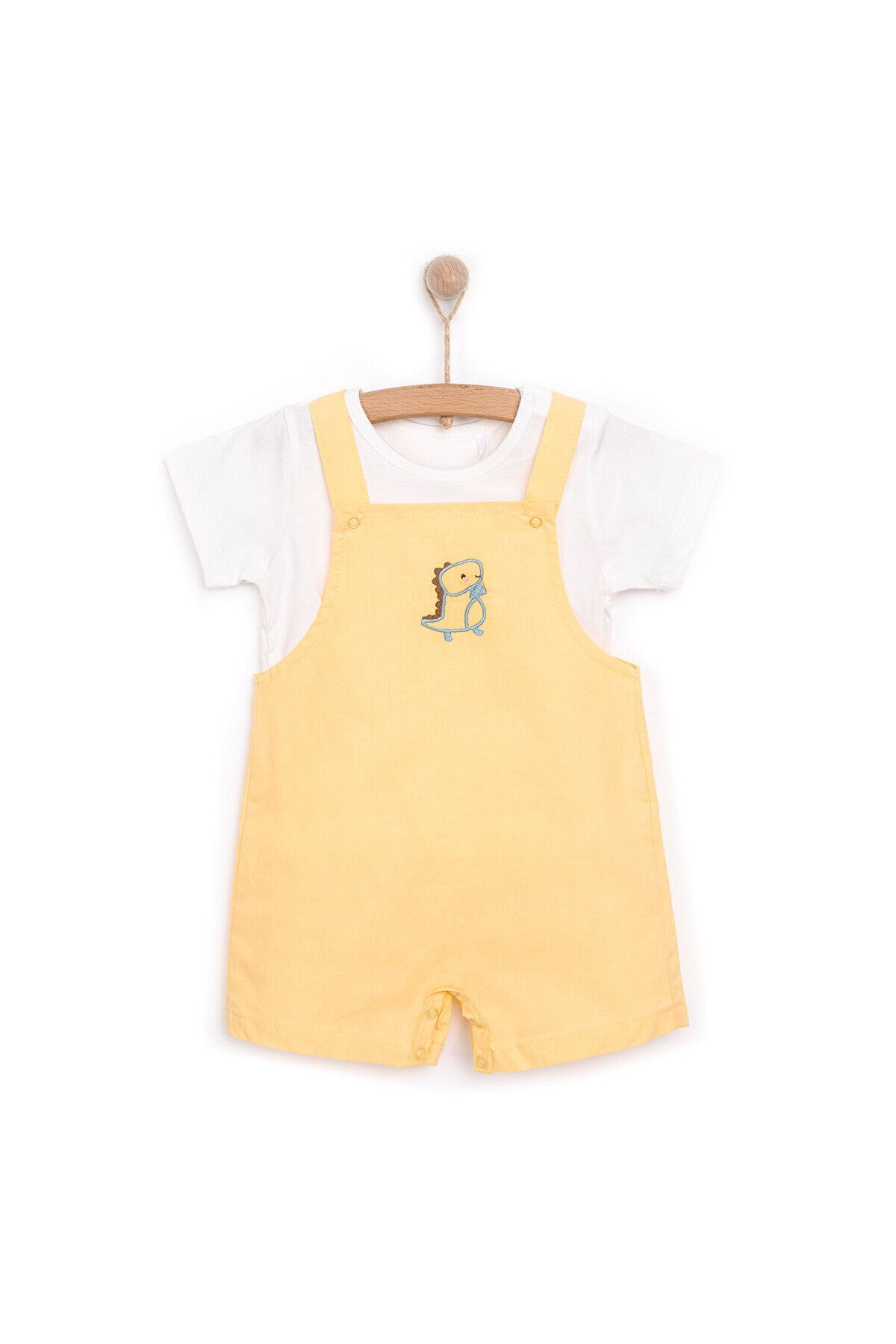 شلوارک HelloBaby Boys Salopet-Tshirt Baby Boy ebebek Hello Baby