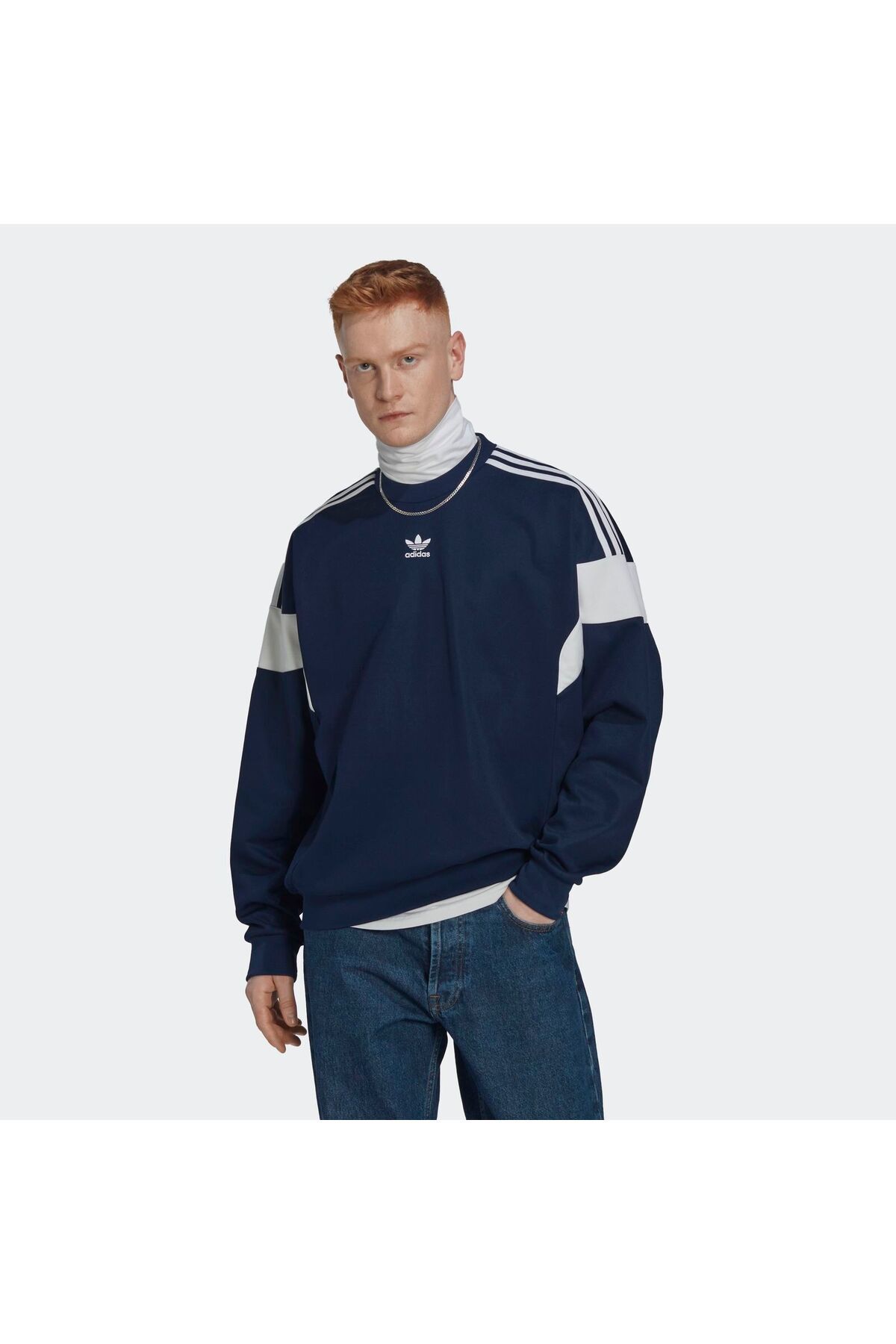 adidas-Bluza ADIDAS pentru barbati CUTLINE CREW - HN6116 2