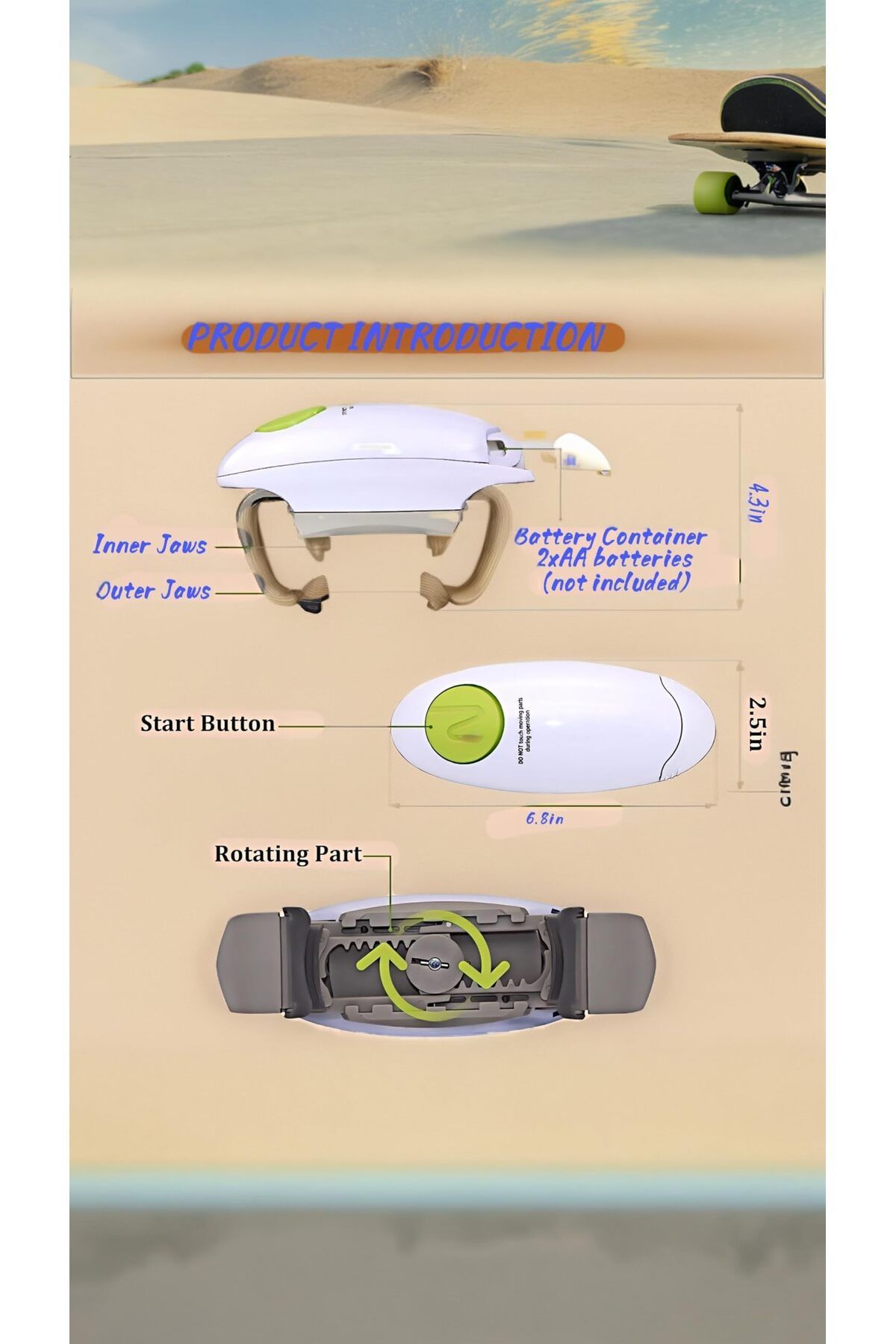 erorex-Electric Jar Opener Automatic Prime Choice For Seniors With Arthritis And Weak Hands Effortless 7
