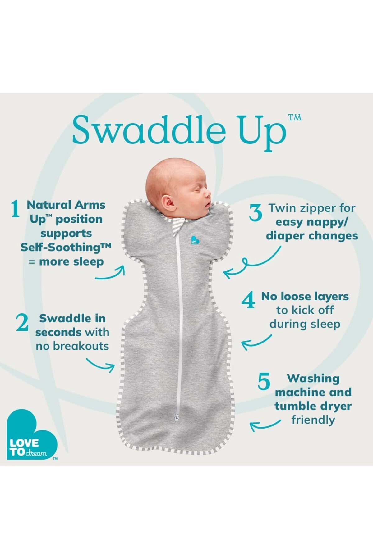 erorex-Swaddle Blanket. Newborn Essentials For 0 6 Months Baby Girls And Boys. 1.0 Tog Baby Sleeping Bag 3