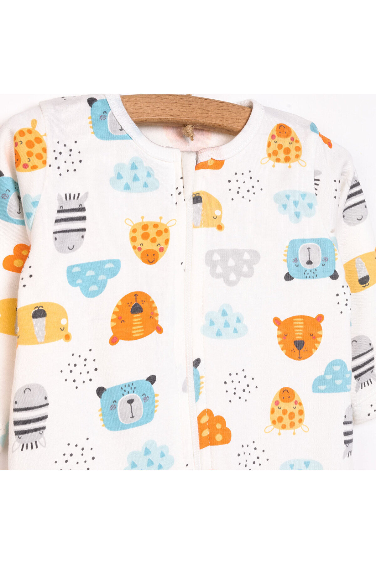 ebebek Hello Baby HelloBaby Yenidoğan Erkek  Patikli Tulum Erkek Bebek fotoğrafı 3 (önizleme)