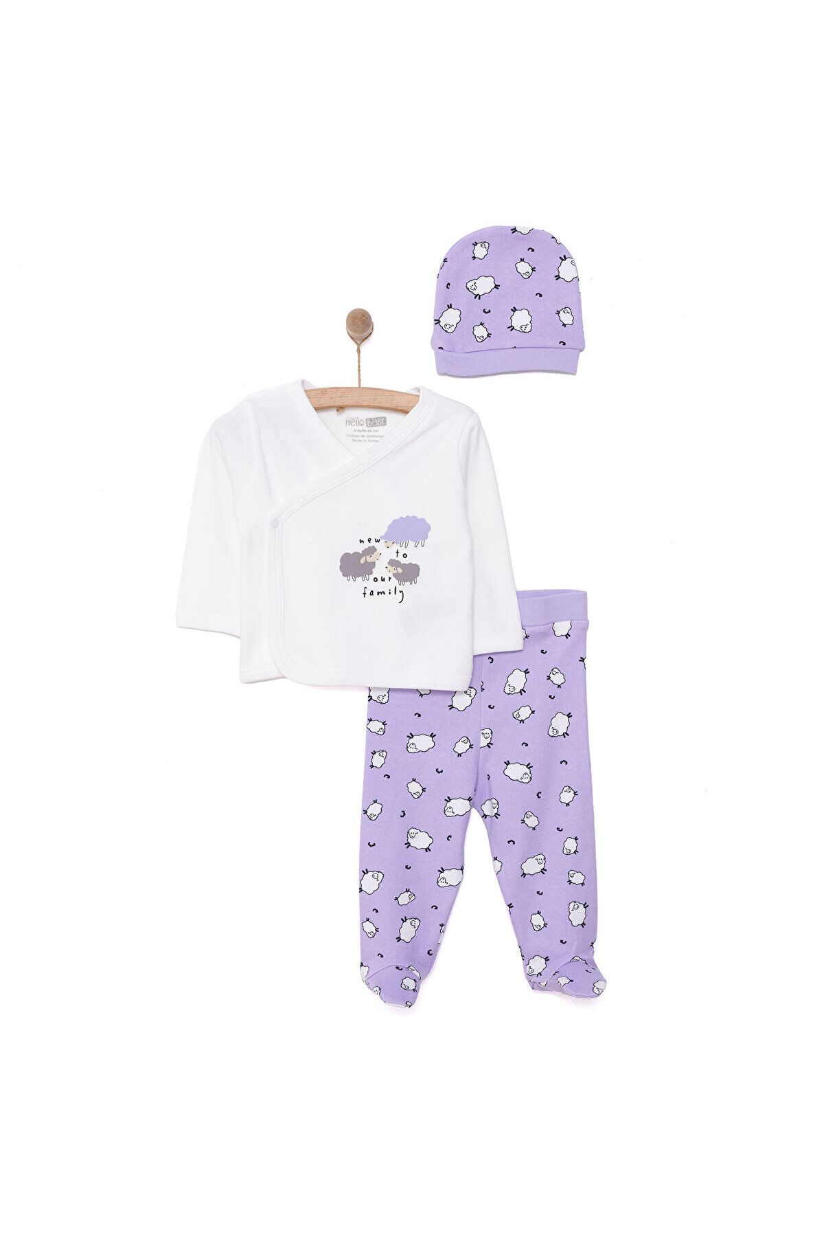 HelloBaby دخترانه بادی-کلاه-پتینه پایین ebebek Hello Baby