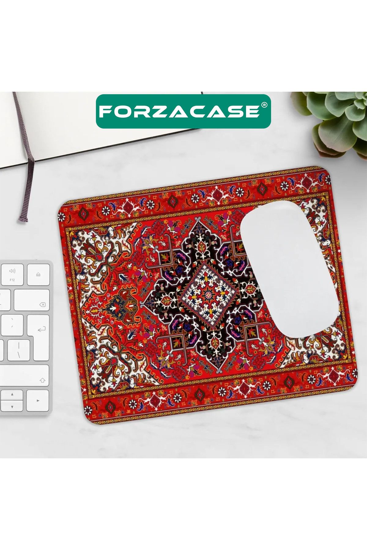 Forzacase-Carpet Patterned Non-Slip Silicone Based Mat Mouse Pad 30X25Cm Model 5 - Fc998 3