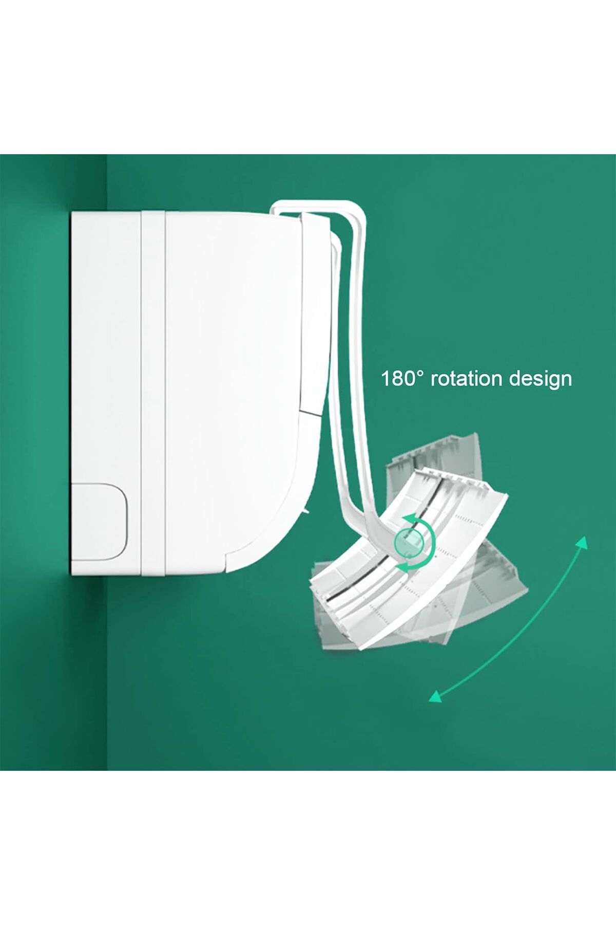 erorex-Split Ac Adjustable Flow Deflector Air Flow Deflector Length 60 125 Cm Width 20 Cm Wind Shield 3