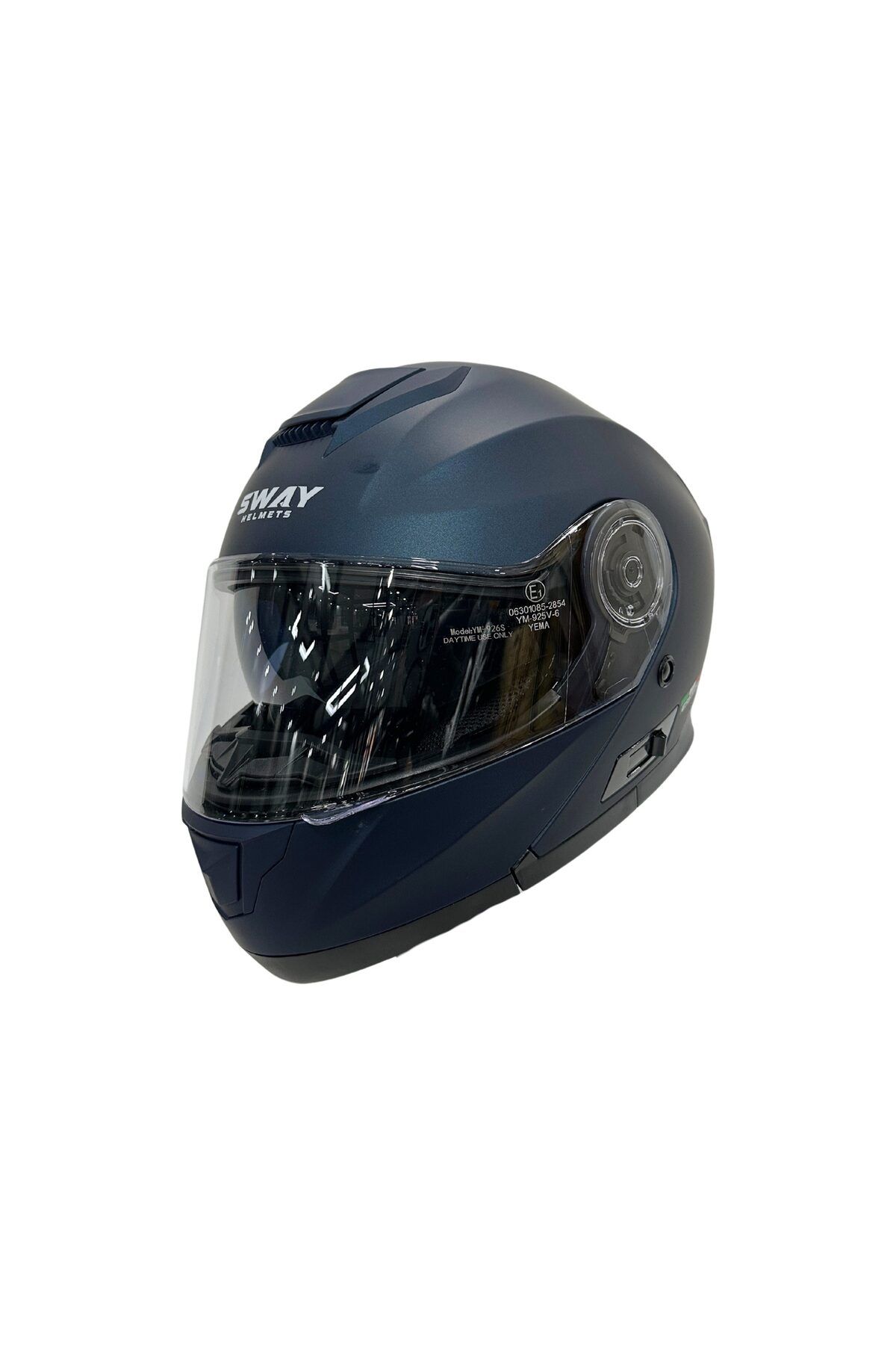 SW 926-10 Matt Blue Çene Açılır Kask - 2
