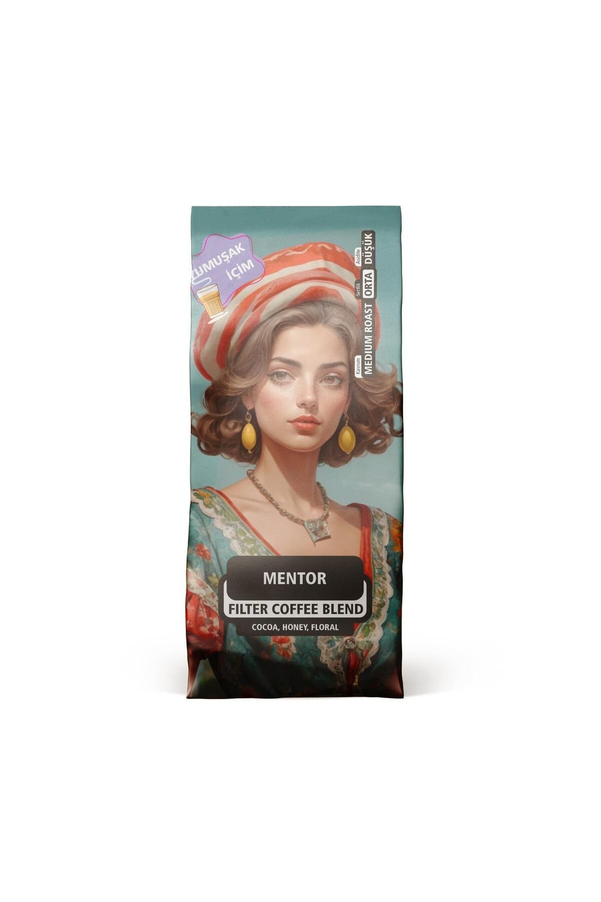 amasyalı kahveci bekir Mentor Blend Filtre Kahve 1000 g