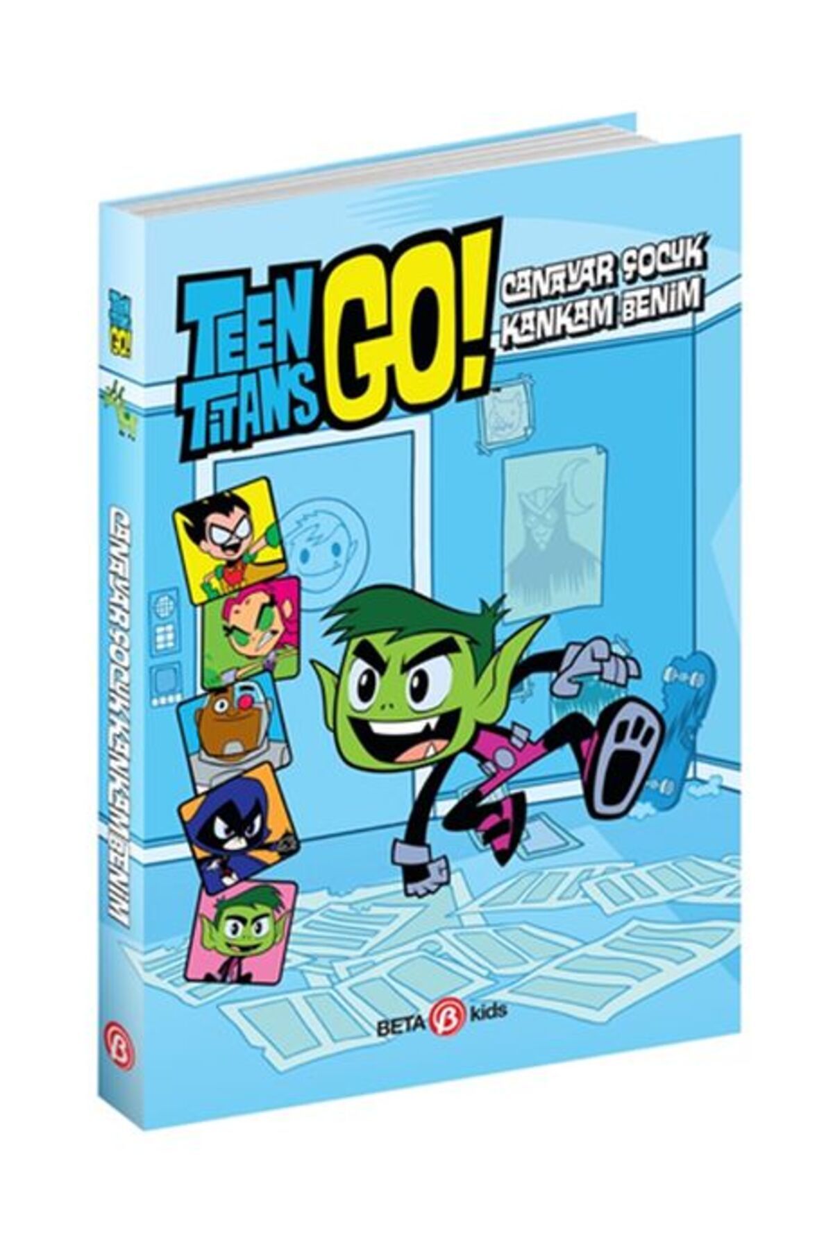 Beta Kids Yayınları DC Comics: Teen Titans Go! Canavar Çocuk Kankam Benim!