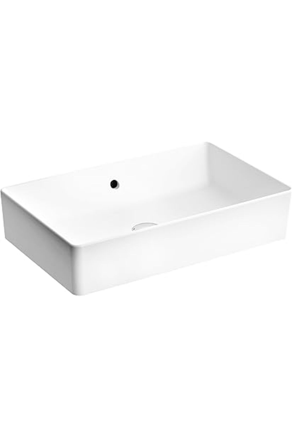 karadağsb Vitra Nuo 7434B003-0012 Tezgah Üstü Lavabo,Beyaz, 60Cm